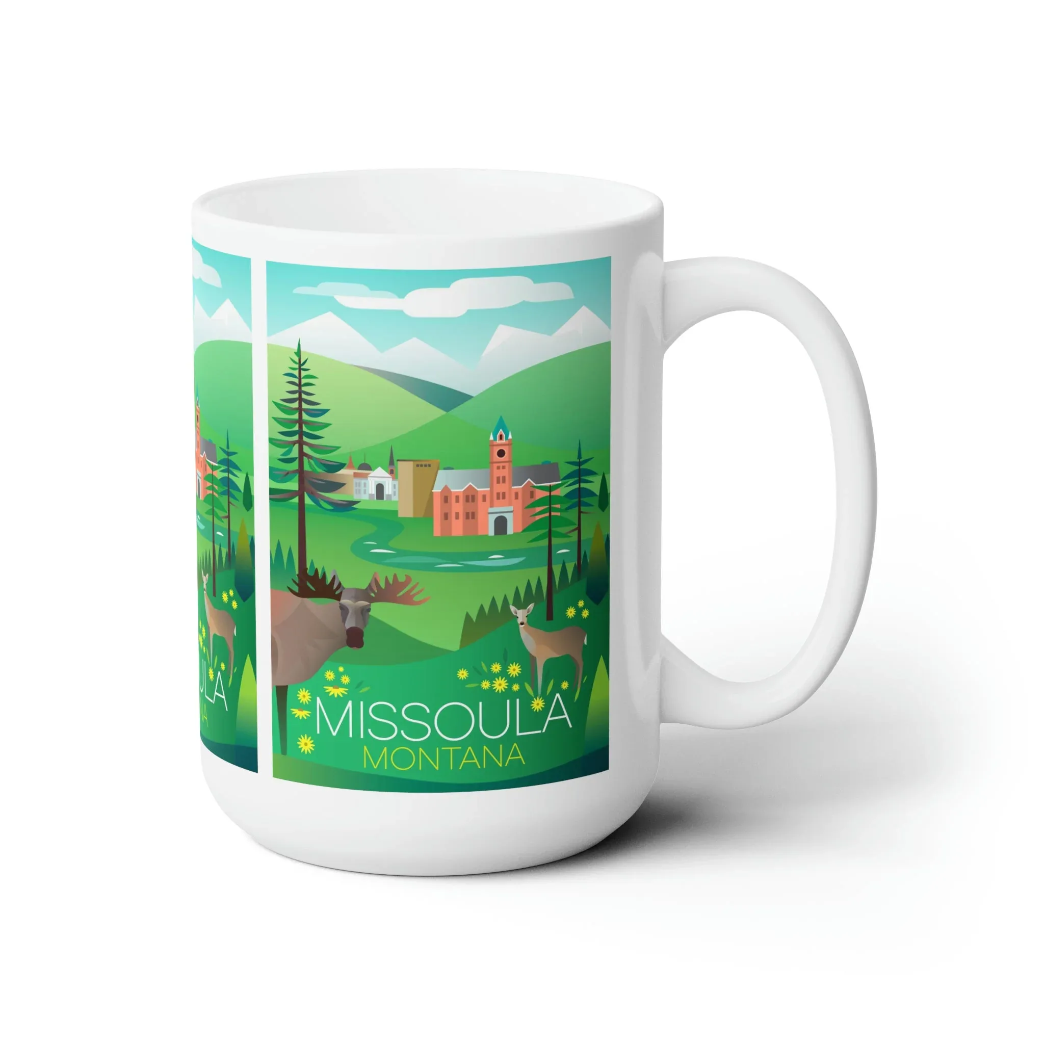 Missoula Ceramic Mug 11oz or 15oz - Image 3