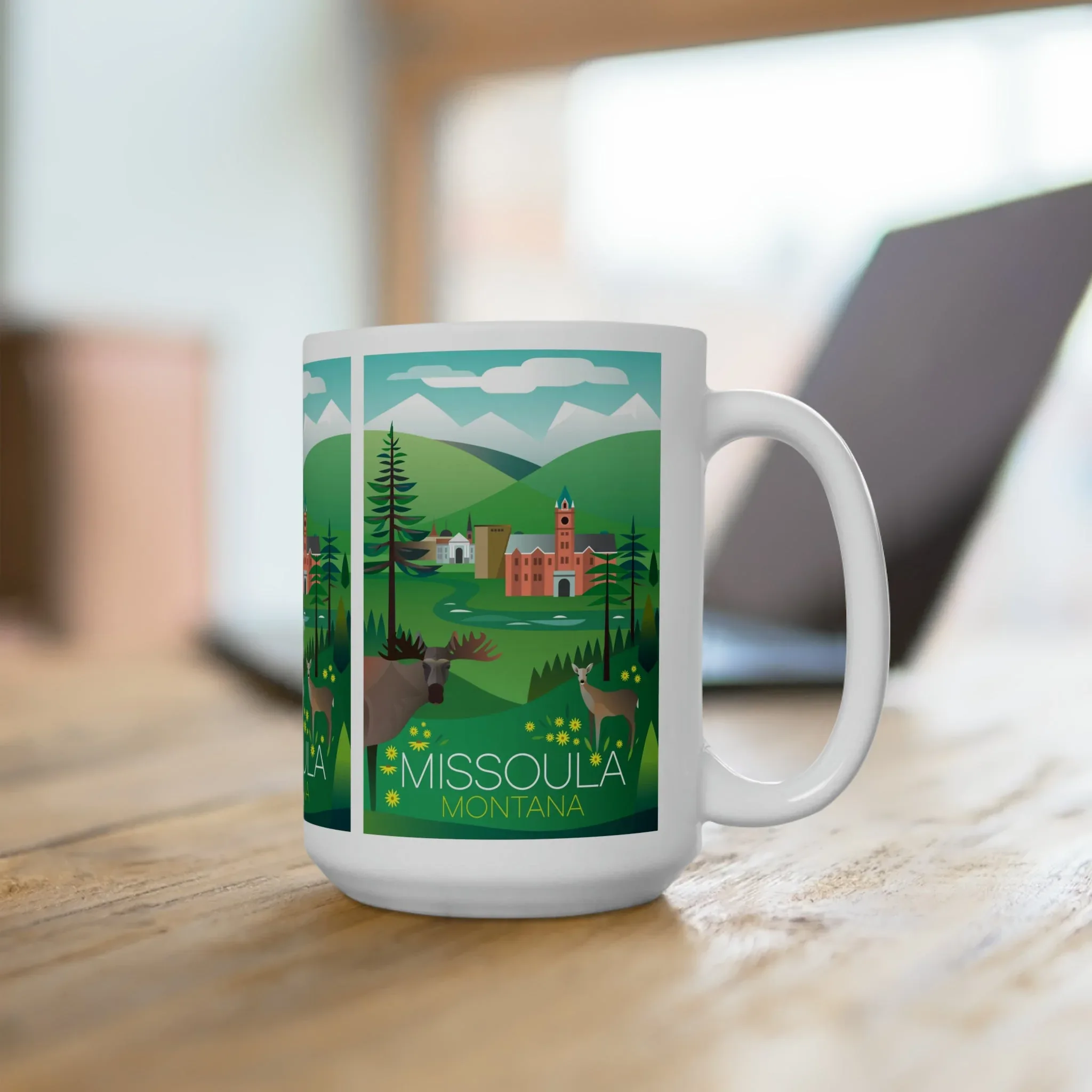 Missoula Ceramic Mug 11oz or 15oz - Image 4