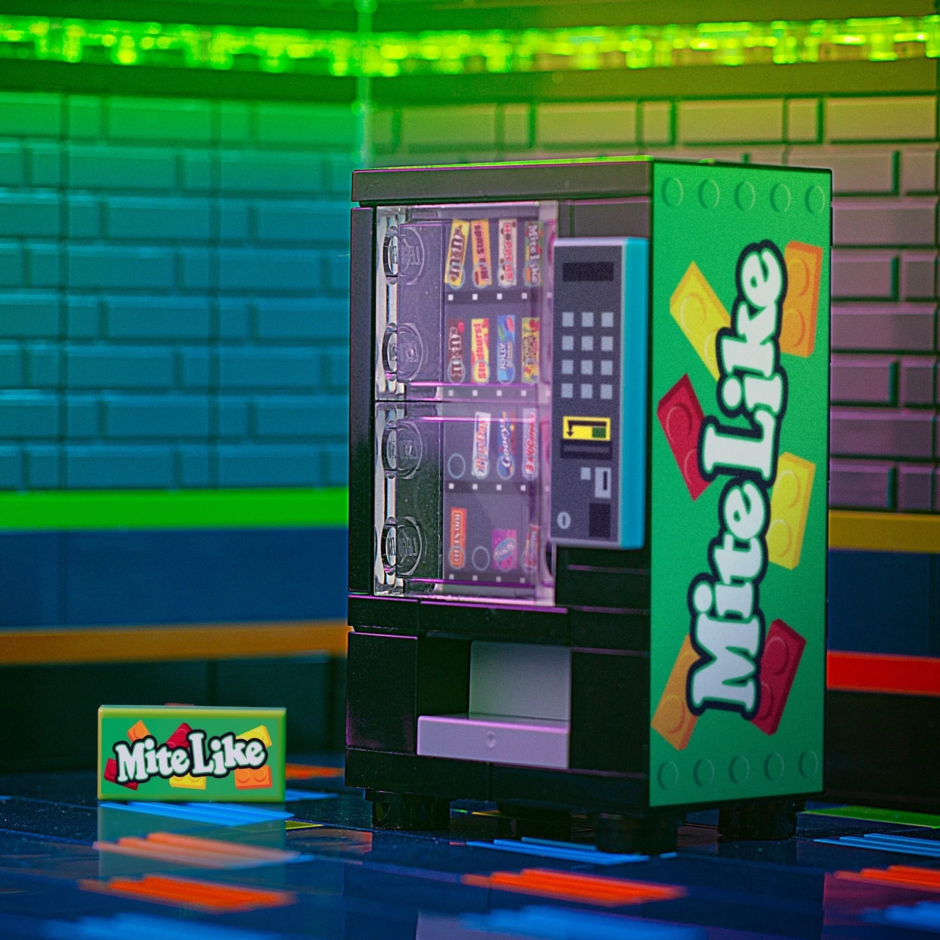 Mite Like - Candy Vending Machine made using LEGO parts - Image 2