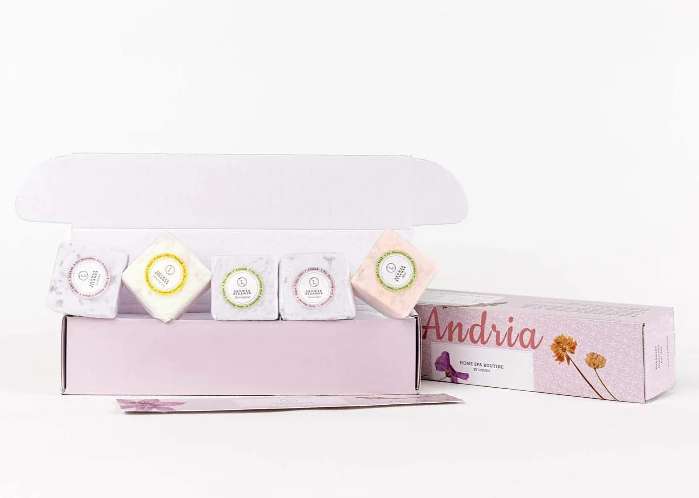Mixed scents Shower Steamers Gift Set - 5 Big Fizzies, Cheer Up Package - Image 3