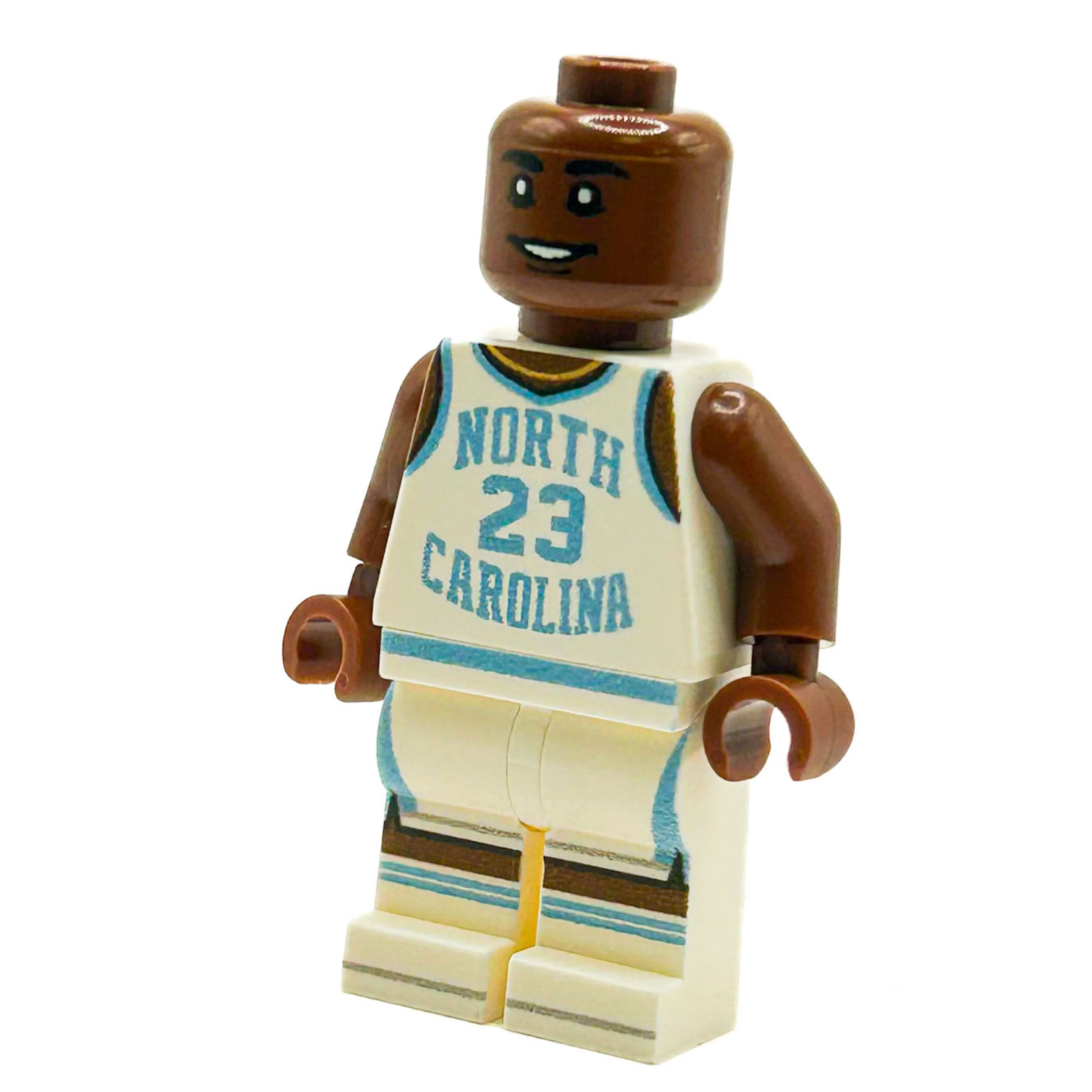 MJ #23 UNC Basketball Player Minifig - Image 2