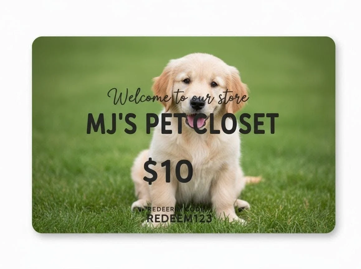 Mj's pet closet gift card - Image 4