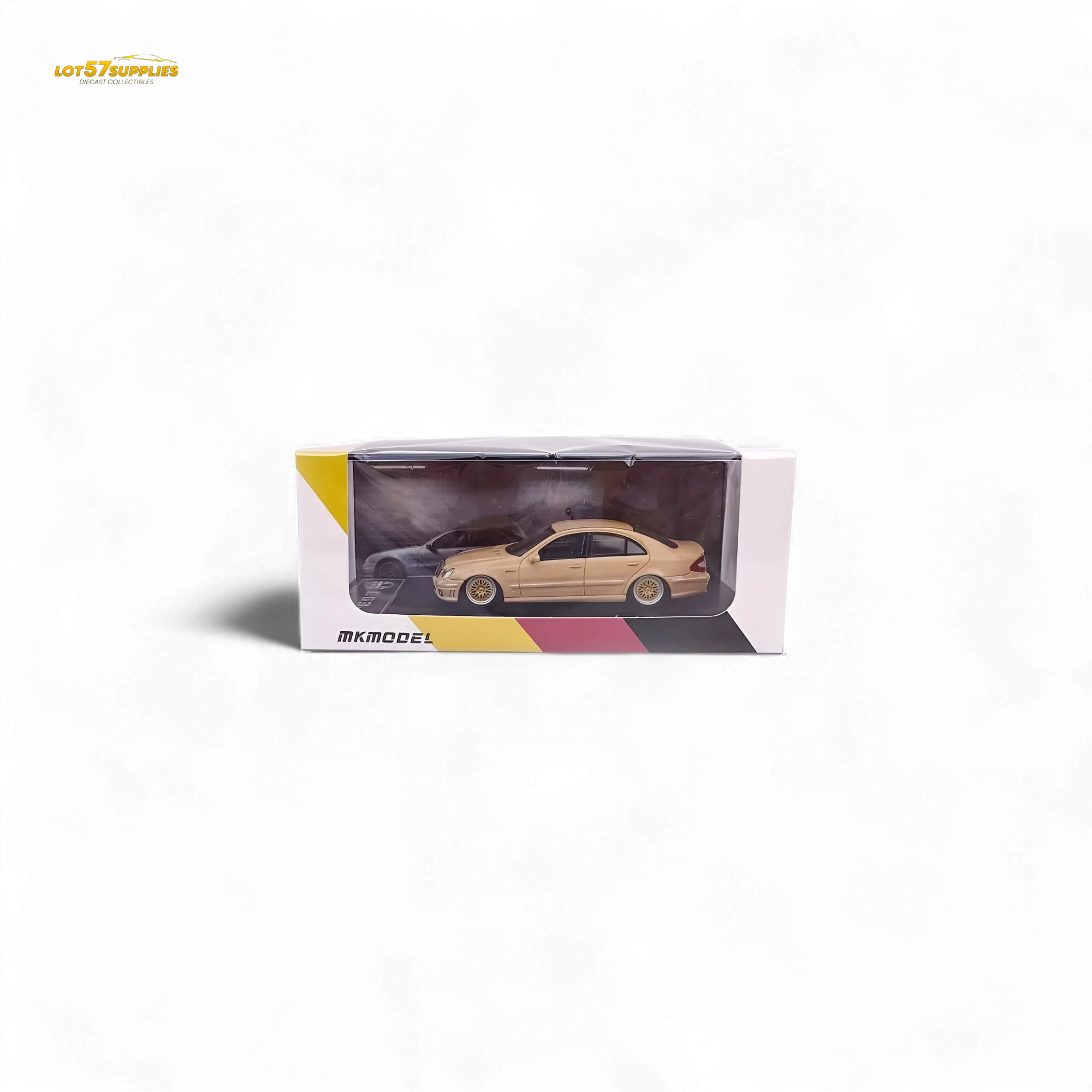 MK Model Mercedes-Benz E63 AMG W211 Desert Yellow 1:64 - Image 4