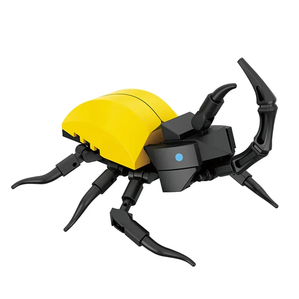 Moc Insect Animal Model Bee Ant Butterfly Cricket Grasshopper Set Building Blocks Diy Children Puzzle Assemble Toys Boy Kid Gift - Image 14