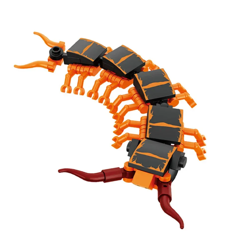 Moc Insect Animal Model Bee Ant Butterfly Cricket Grasshopper Set Building Blocks Diy Children Puzzle Assemble Toys Boy Kid Gift - Image 4
