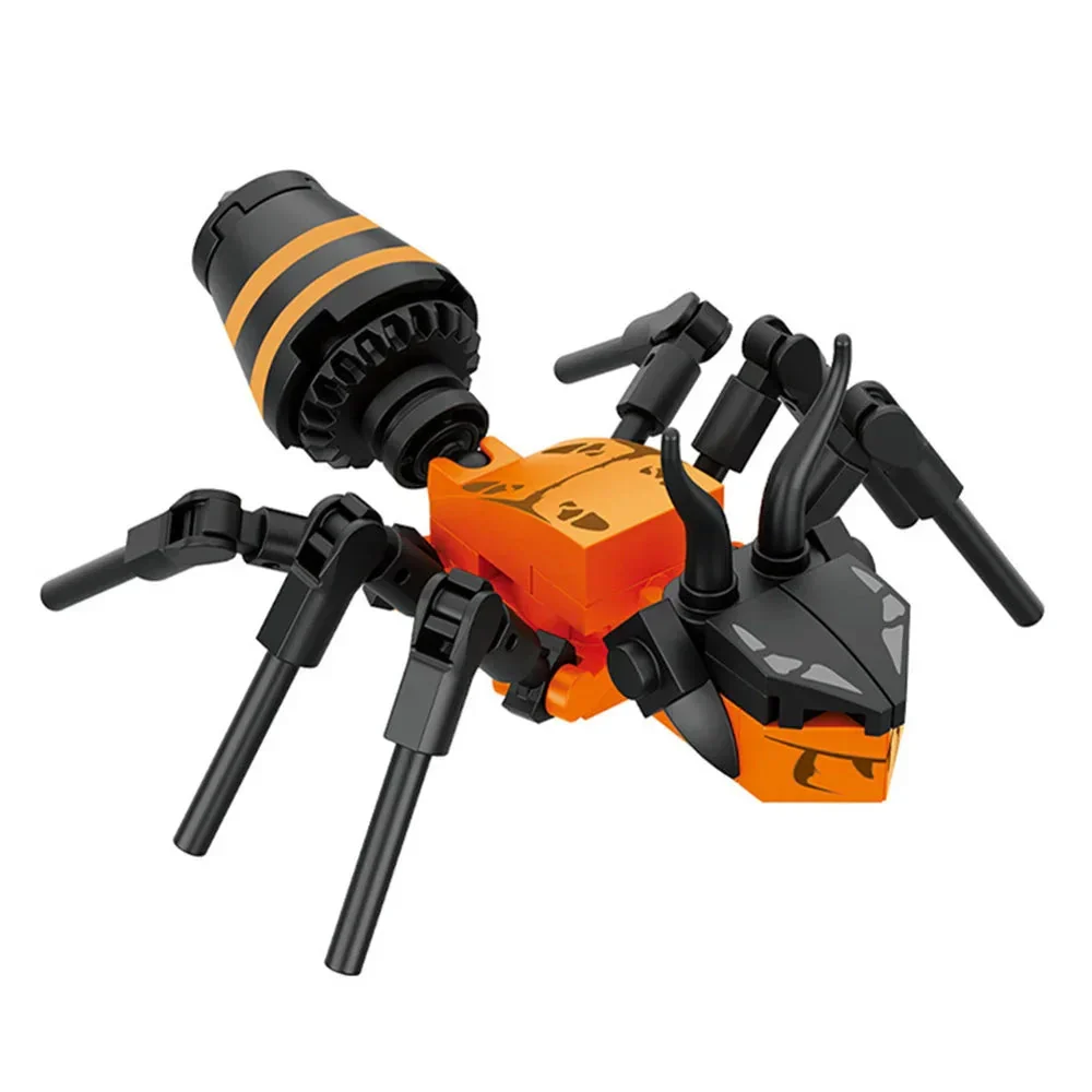 Moc Insect Animal Model Bee Ant Butterfly Cricket Grasshopper Set Building Blocks Diy Children Puzzle Assemble Toys Boy Kid Gift - Image 6