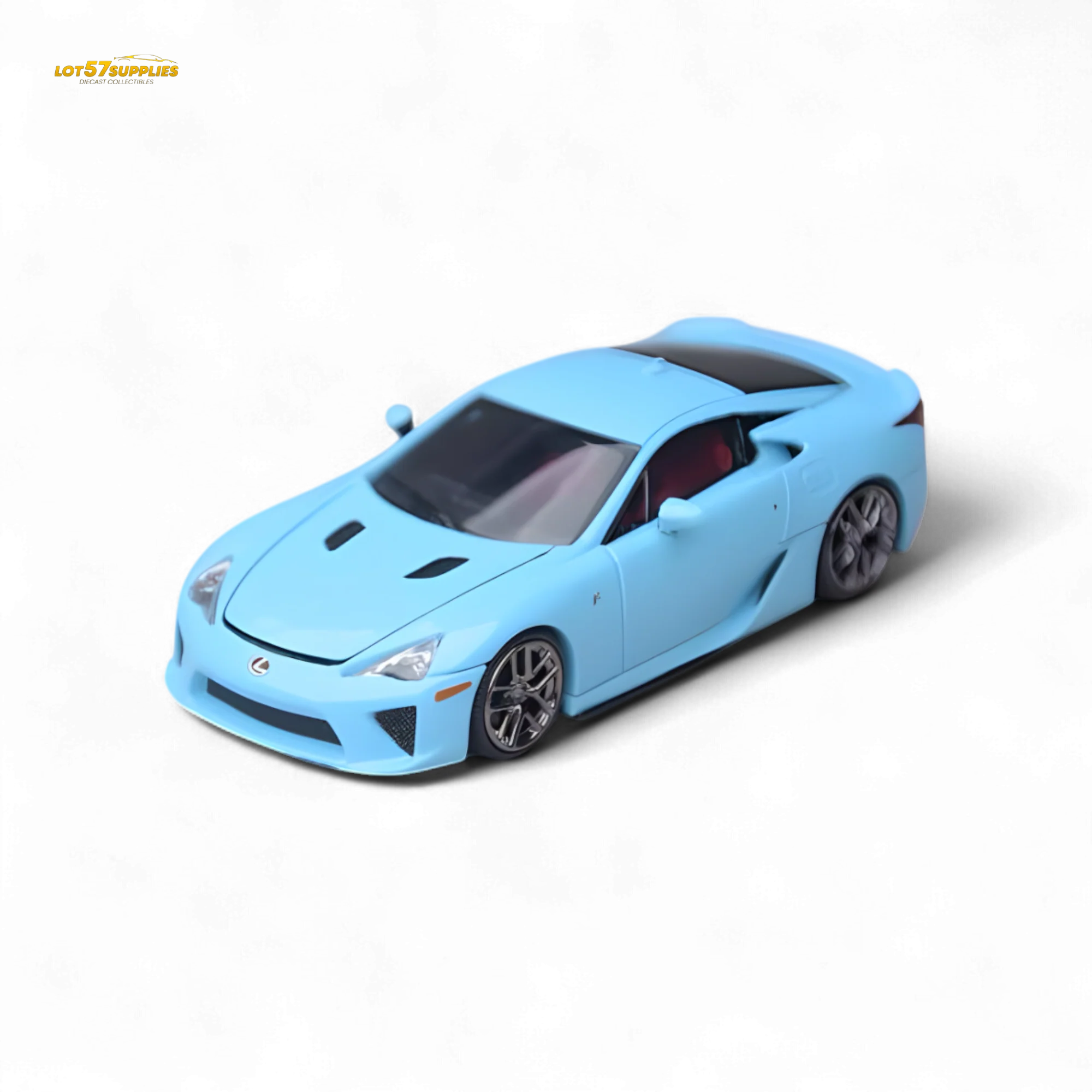 Model One Lexus LFA Tiff Blue 1:64 - Image 2