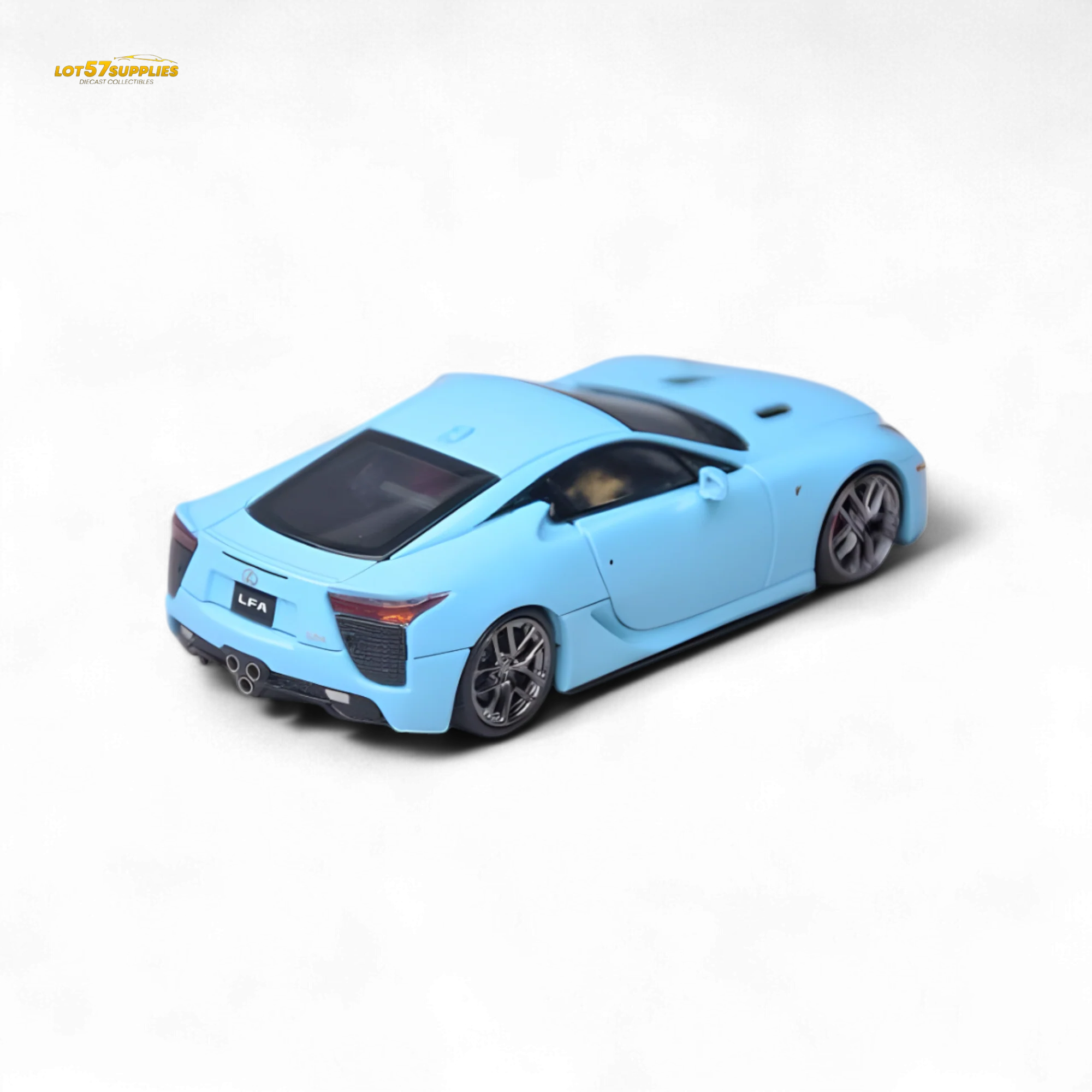 Model One Lexus LFA Tiff Blue 1:64 - Image 4