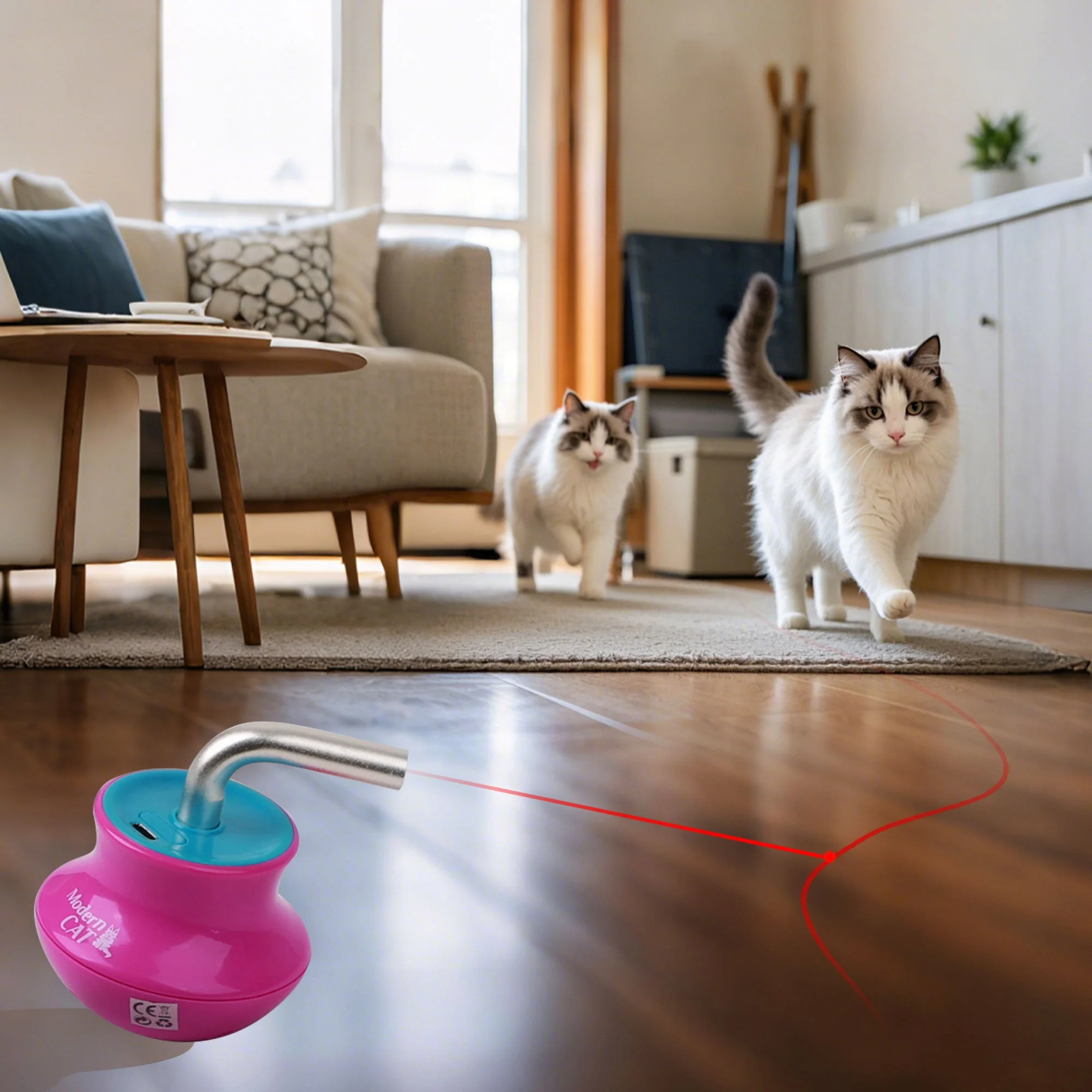 Modern Cat - Laser Gyro Cat Toy - Image 4