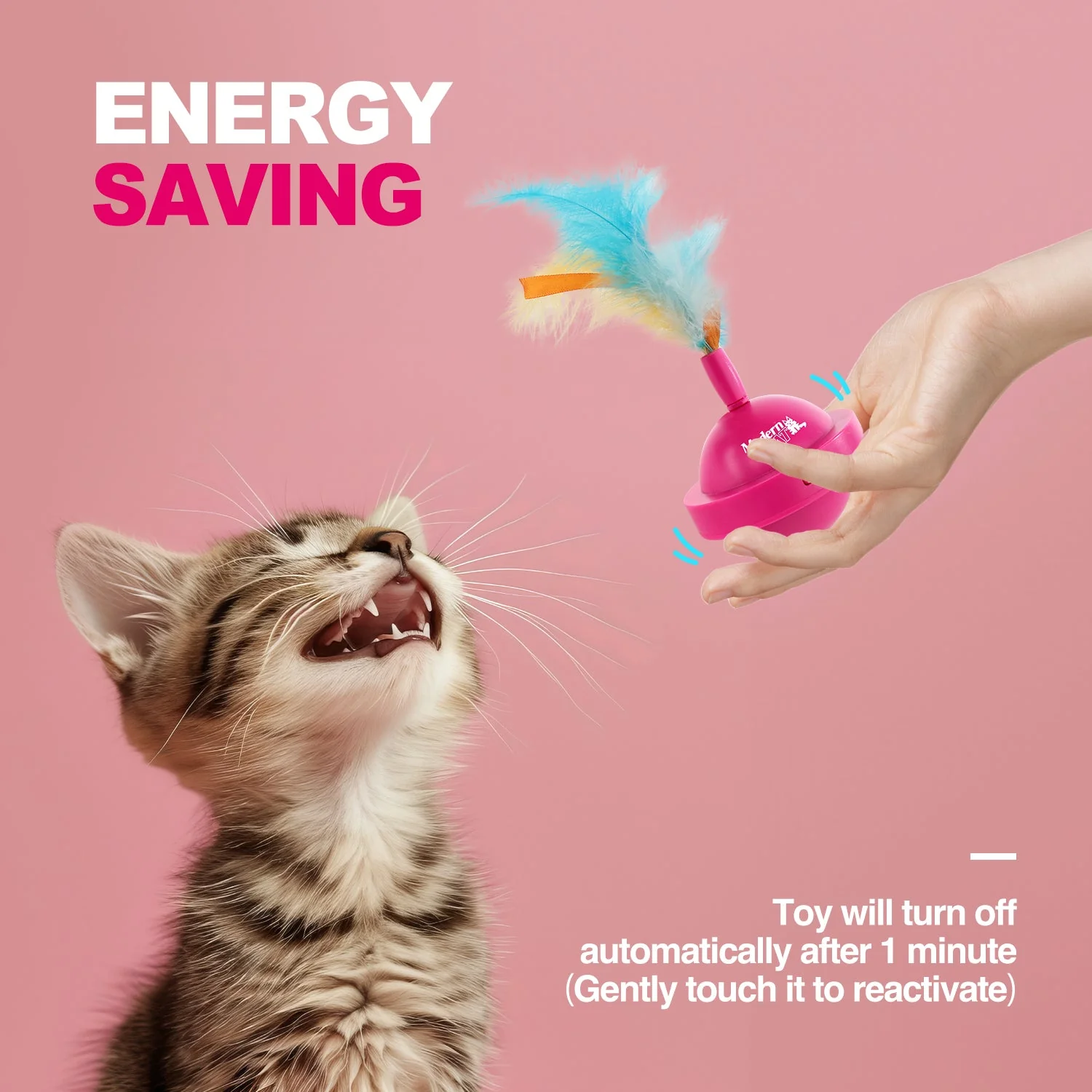Modern Cat Spinning Teaser Toy - Image 6