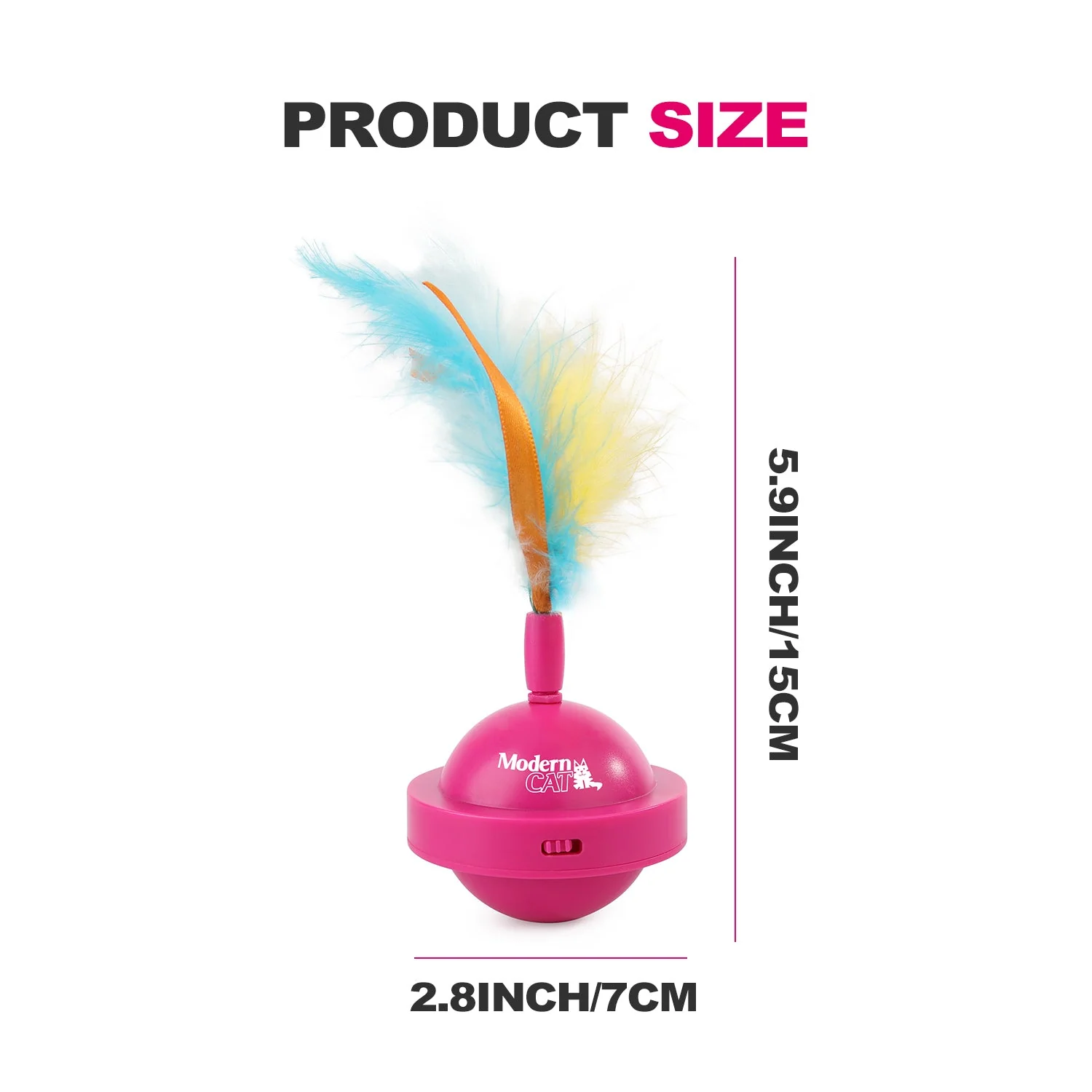 Modern Cat Spinning Teaser Toy - Image 7