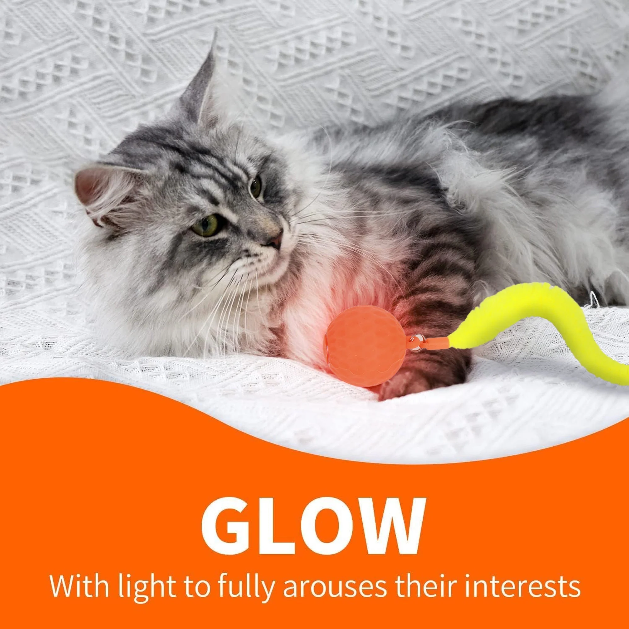 Modern Cat - Thrill Jumping Ball Cat Toy - Image 3