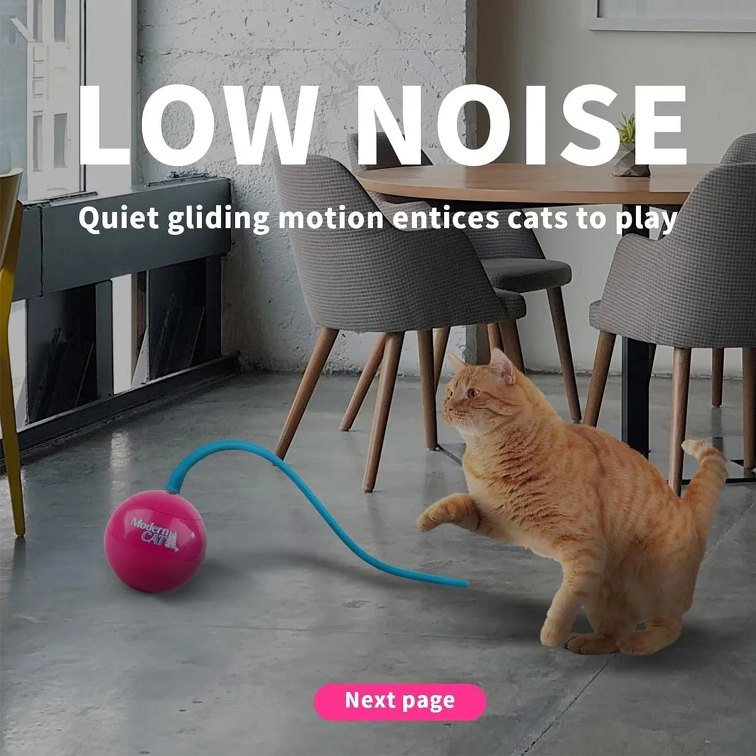 Modern Cat - Whirling tail Cat Toy - Image 3