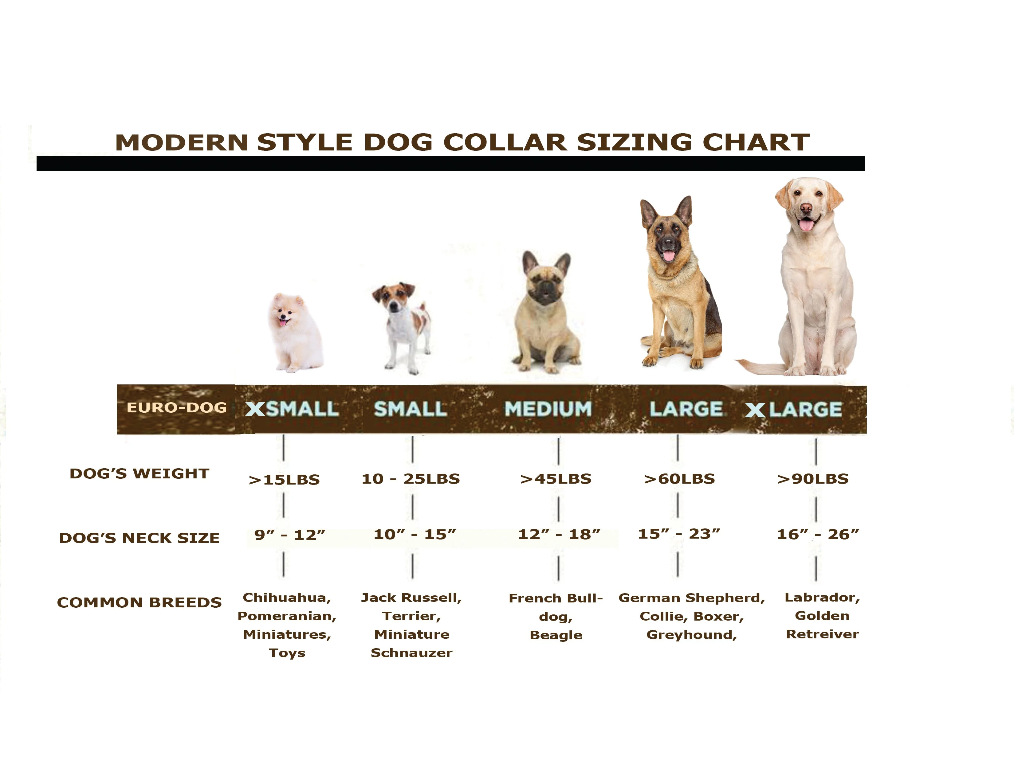 Modern Style Quick-Release Chocolate Leather Dog Collar - Image 5