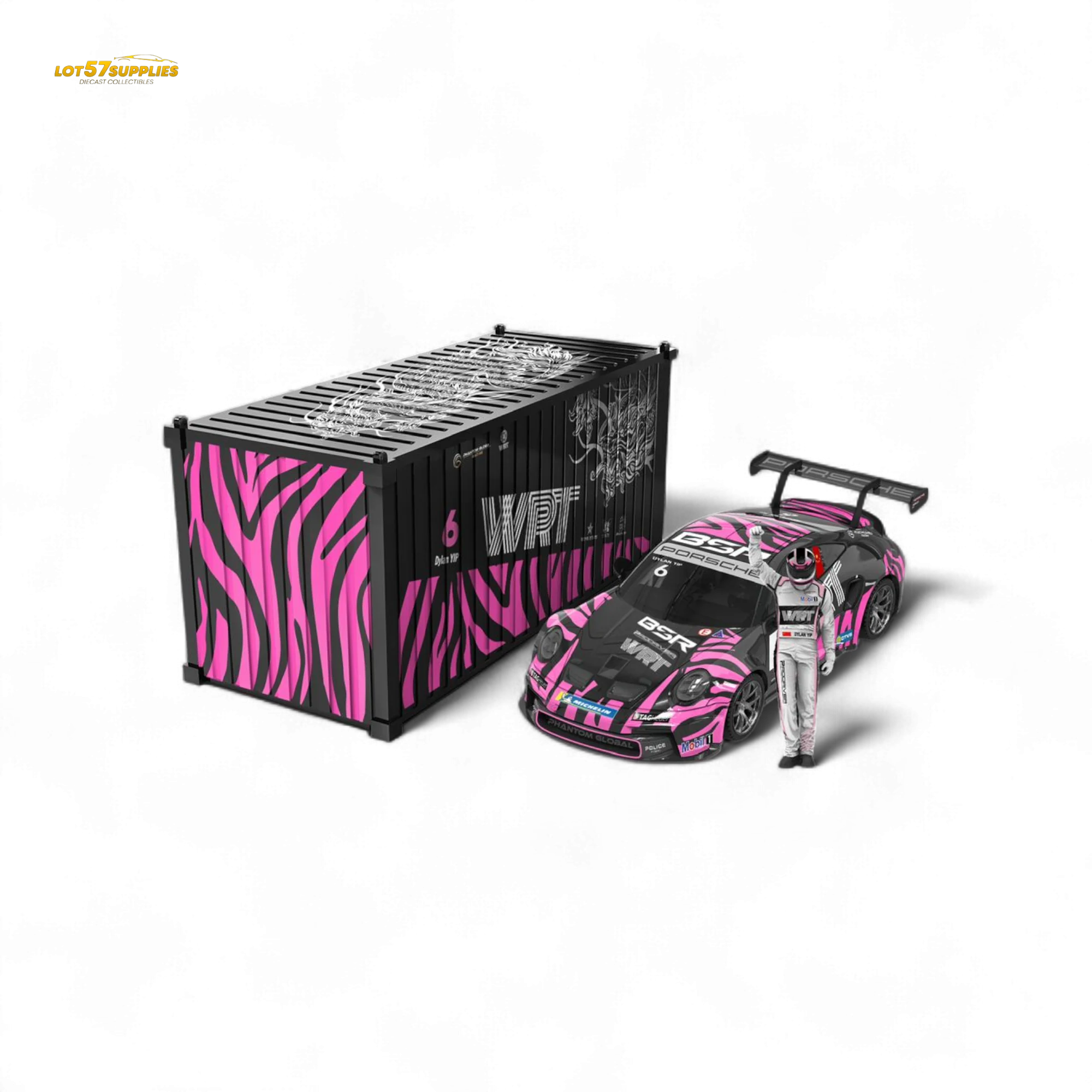 ModernArt & WRT Porsche 911 GT3 Carrera Cup Container Set 1:64 - Image 6