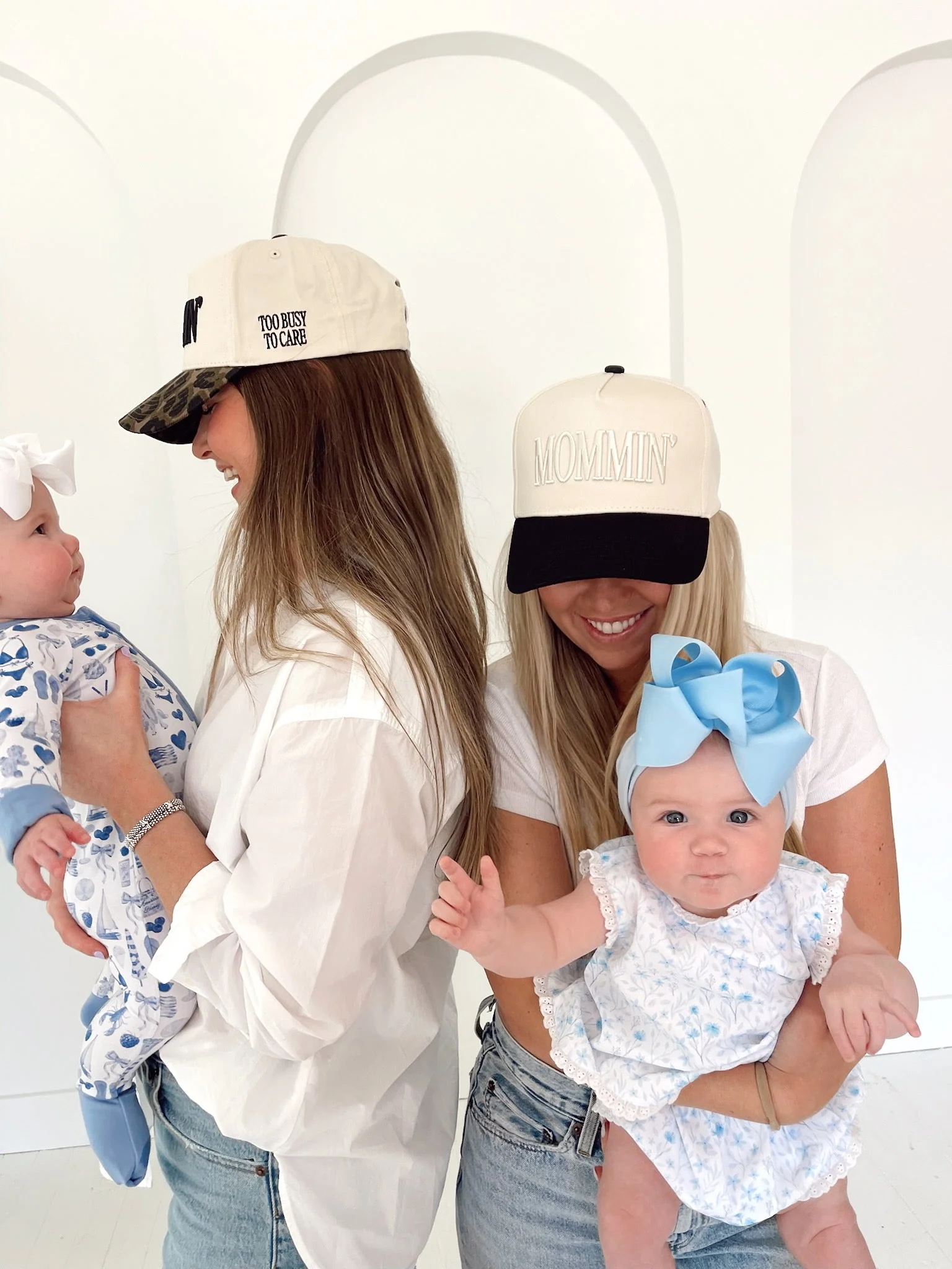 Mommin' - Vintage Trucker Hat - Image 10