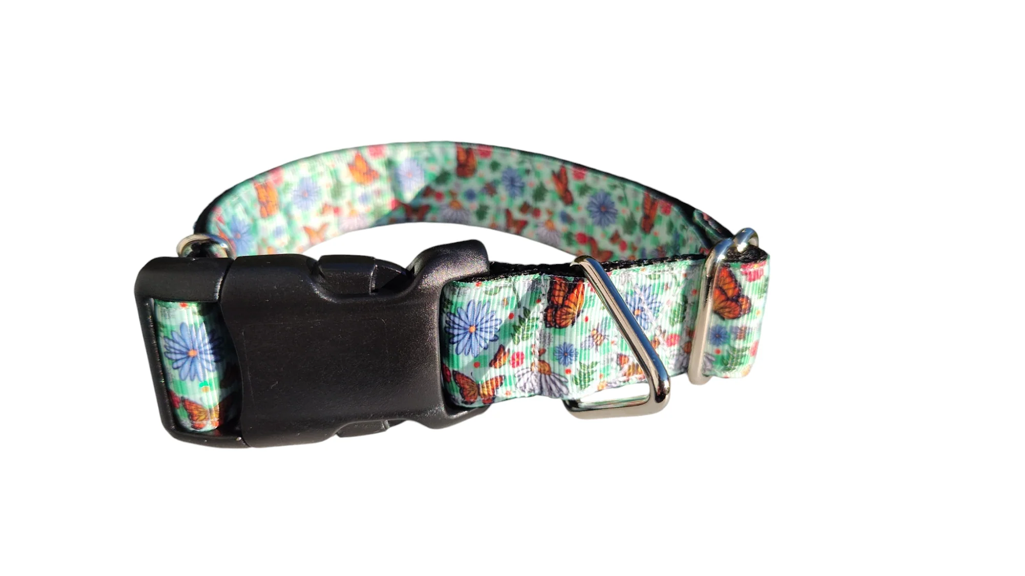 Monarch Butterfly Nylon Dog Collar - Image 2