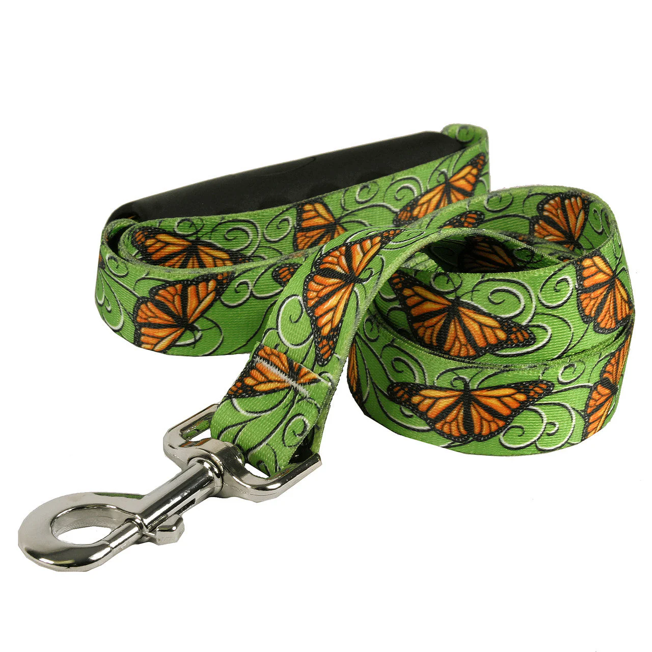 Monarch Butterfly Swirl Dog Leash - Image 3