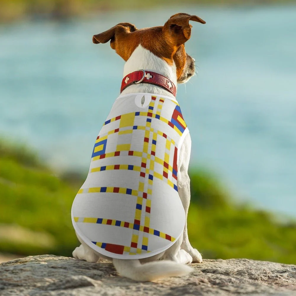 Mondrian Broadway Boogie Woogie Pet Vest - Image 5