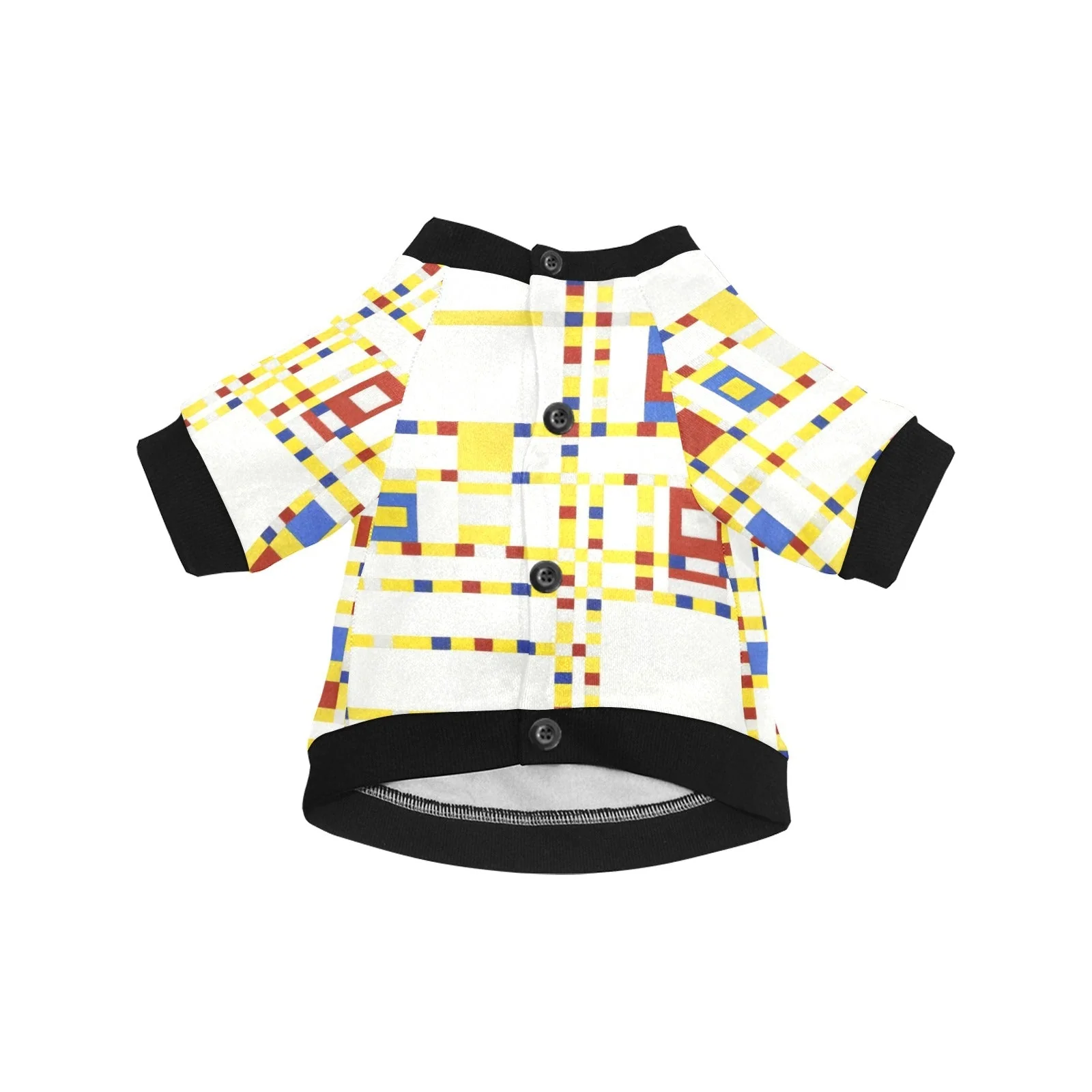 Mondrian Broadway Boogie Woogie Round Neck Shirt - Image 3