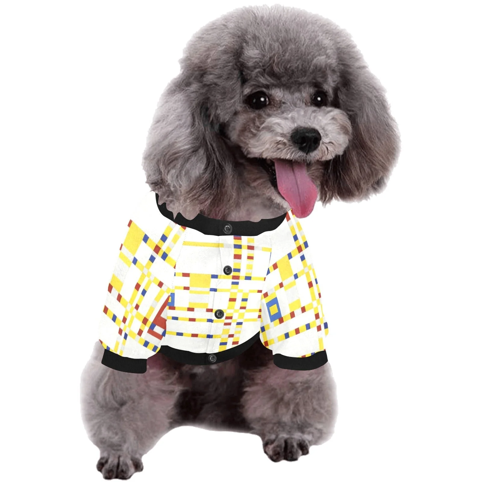 Mondrian Broadway Boogie Woogie Round Neck Shirt - Image 4