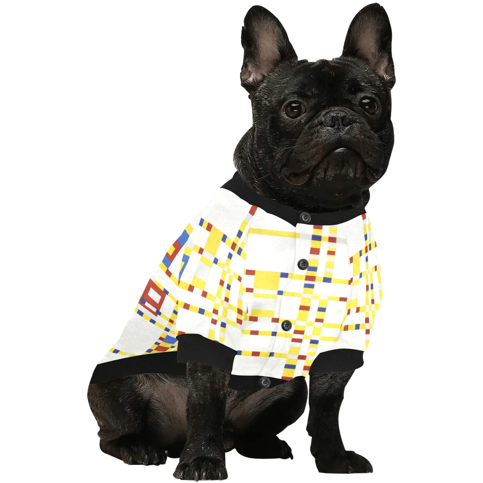 Mondrian Broadway Boogie Woogie Round Neck Shirt - Image 6