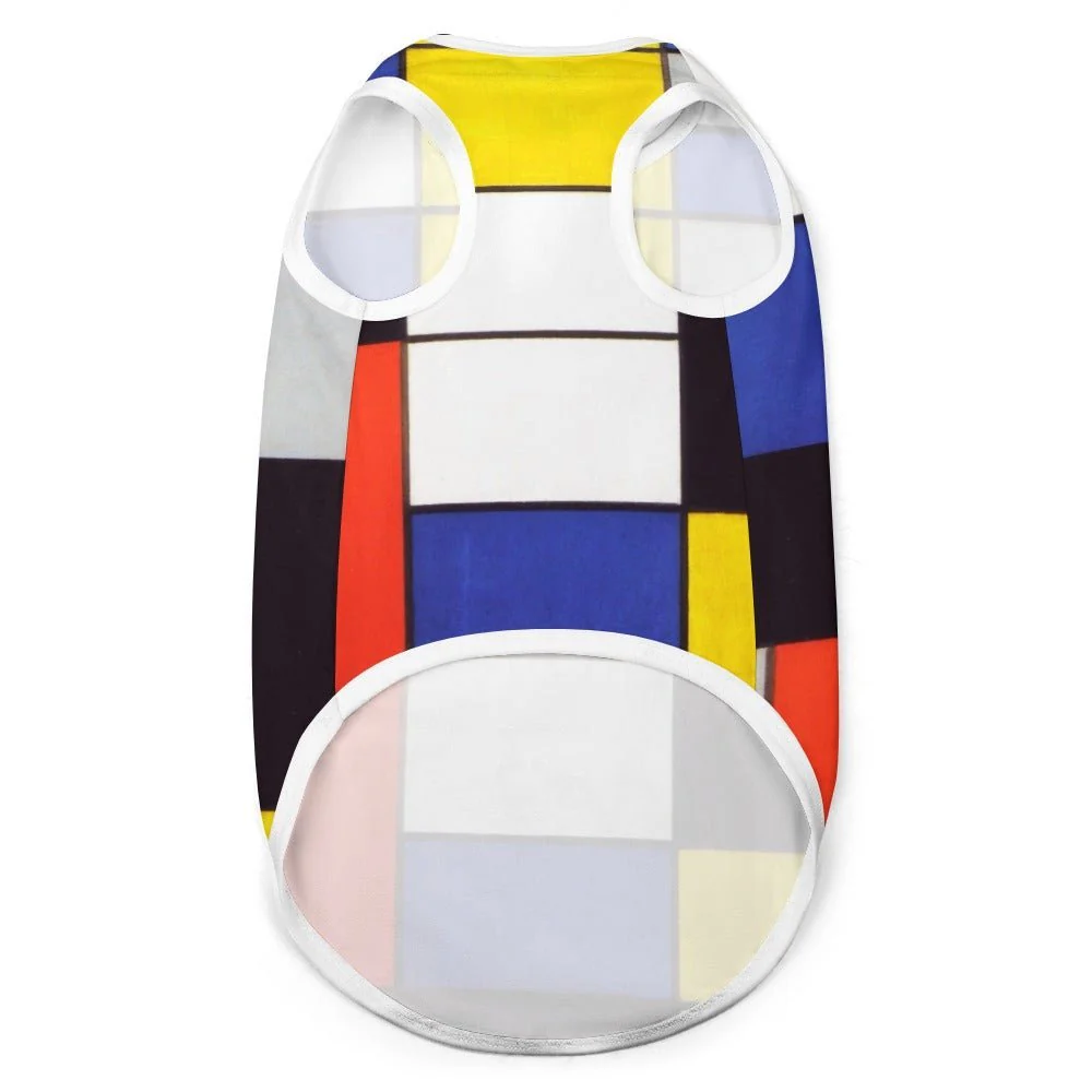 Mondrian Composition A Pet Vest - Image 3