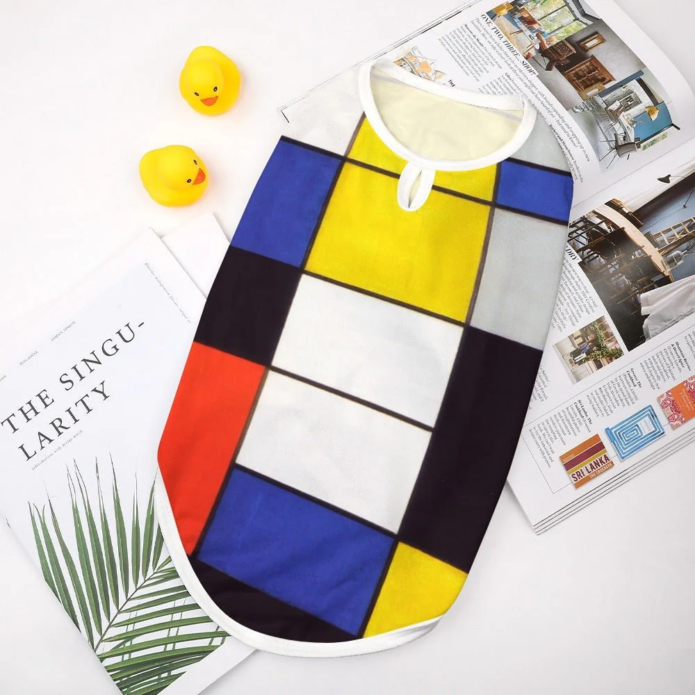 Mondrian Composition A Pet Vest - Image 4