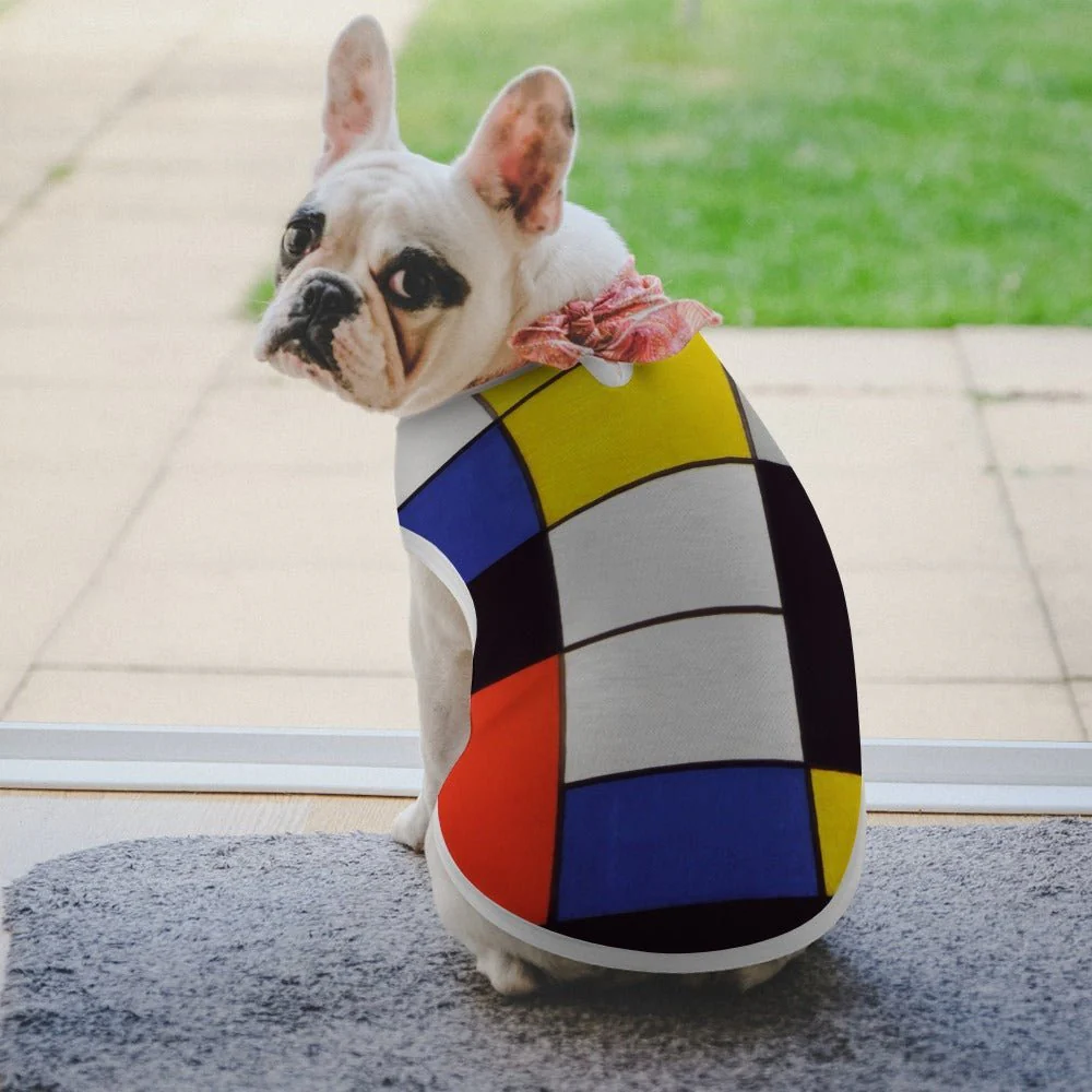Mondrian Composition A Pet Vest - Image 6