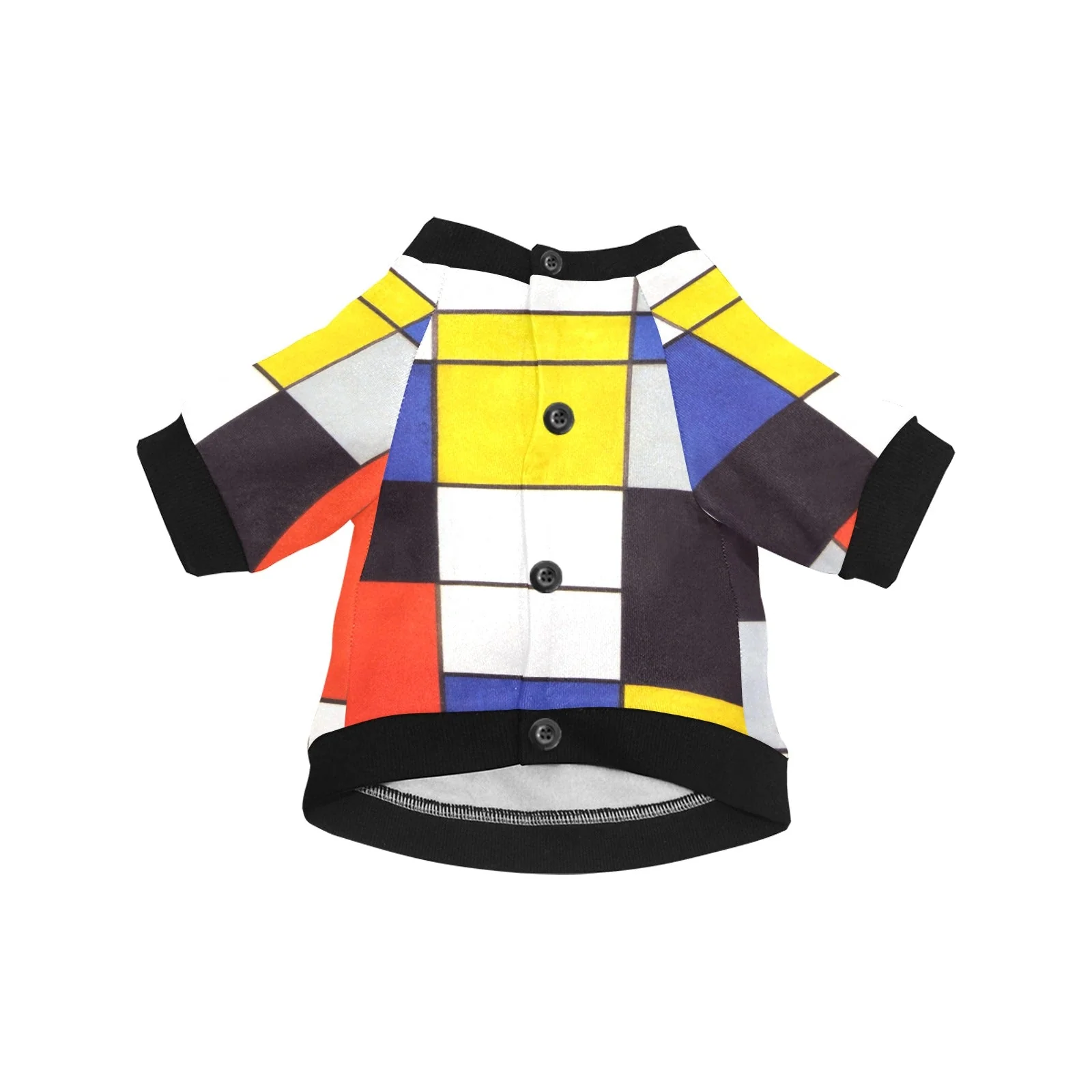 Mondrian Composition A Round Neck Shirt - Image 3