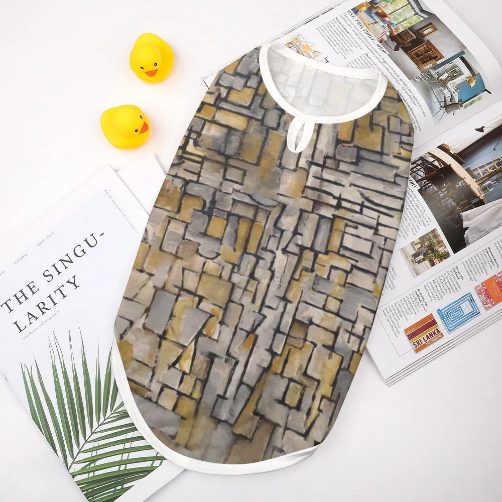Mondrian Tableau No. 2, Composition No. VII Pet Vest - Image 4