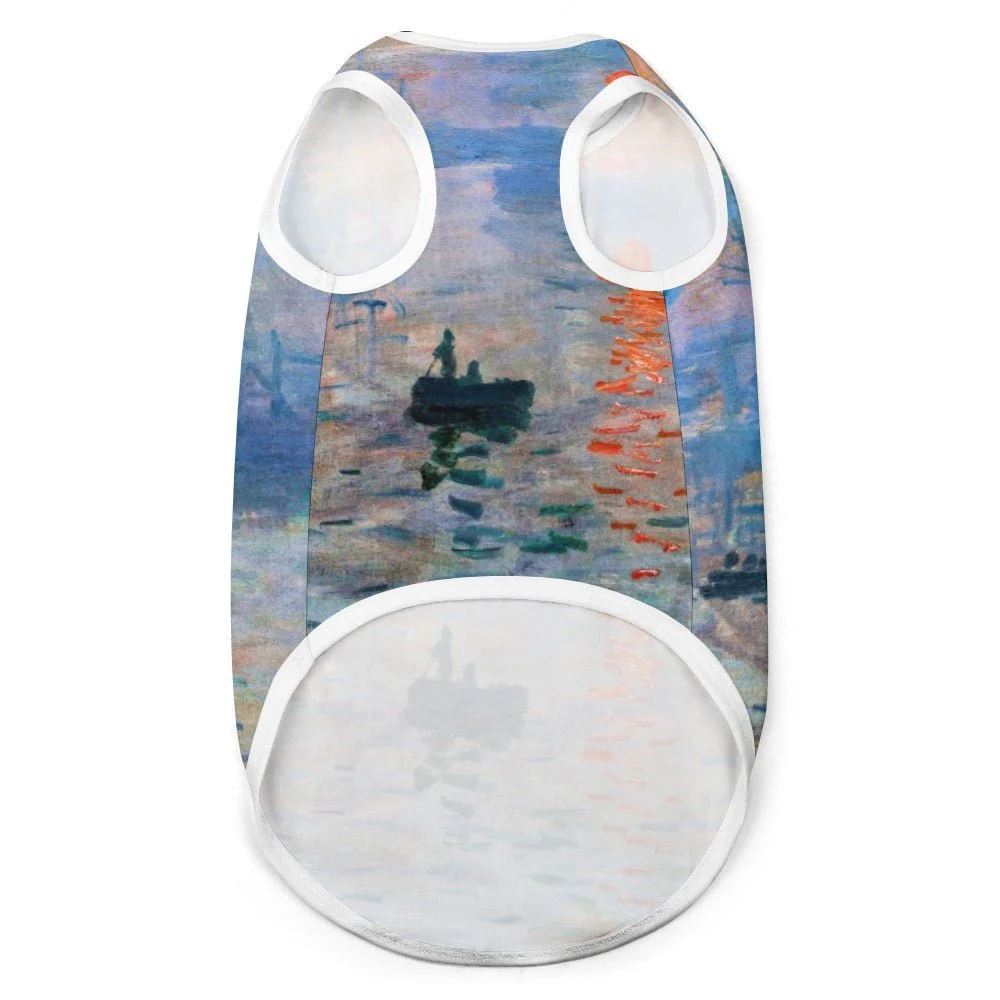 Monet Impression, Sunrise Pet Vest - Image 3