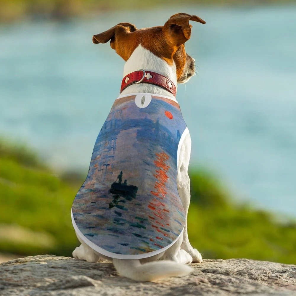 Monet Impression, Sunrise Pet Vest - Image 6