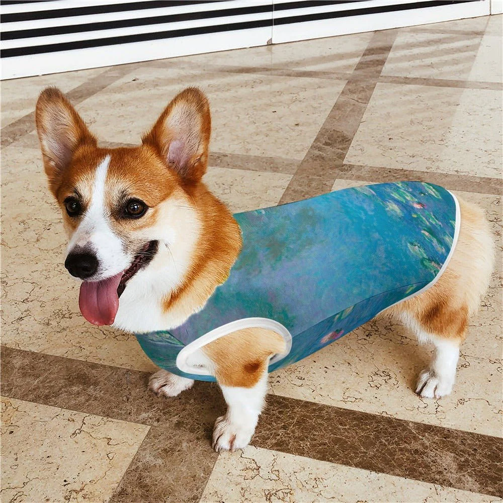Monet Water Lilies Pet Vest - Image 2