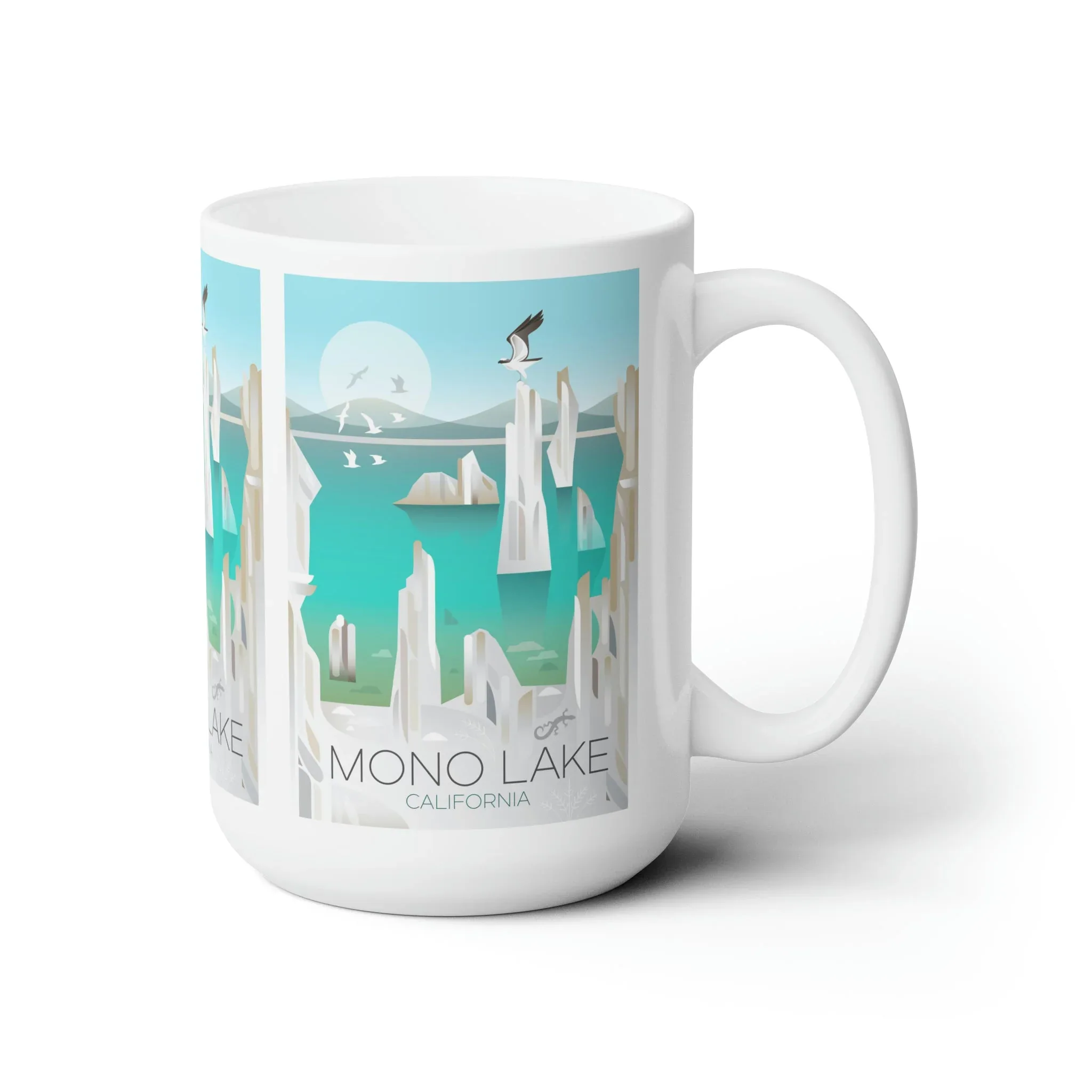 Mono Lake Ceramic Mug 11oz or 15oz - Image 3