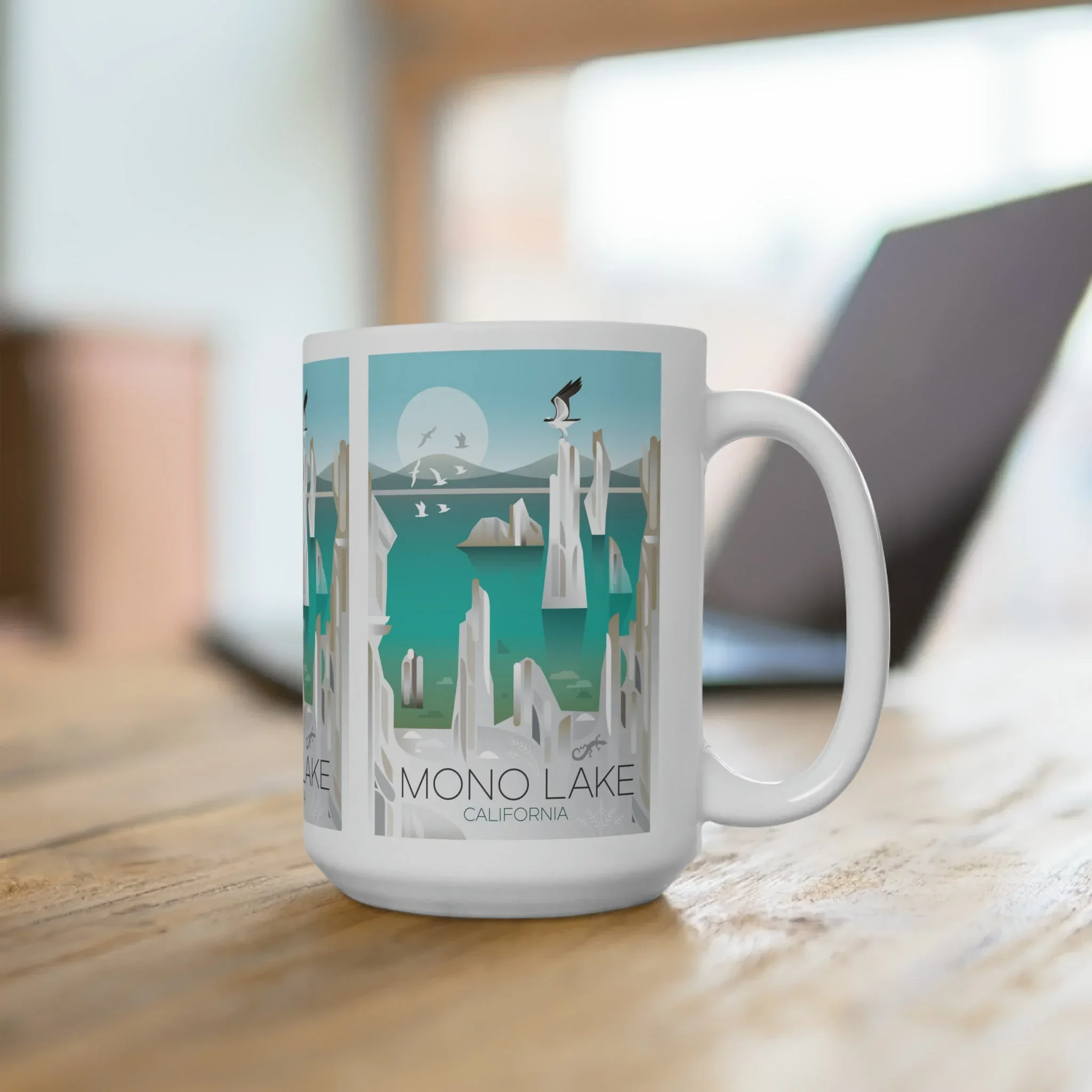 Mono Lake Ceramic Mug 11oz or 15oz - Image 4
