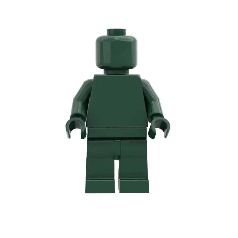 Monochrome Custom Minifigures – 50+ Vibrant Colors! - Image 37