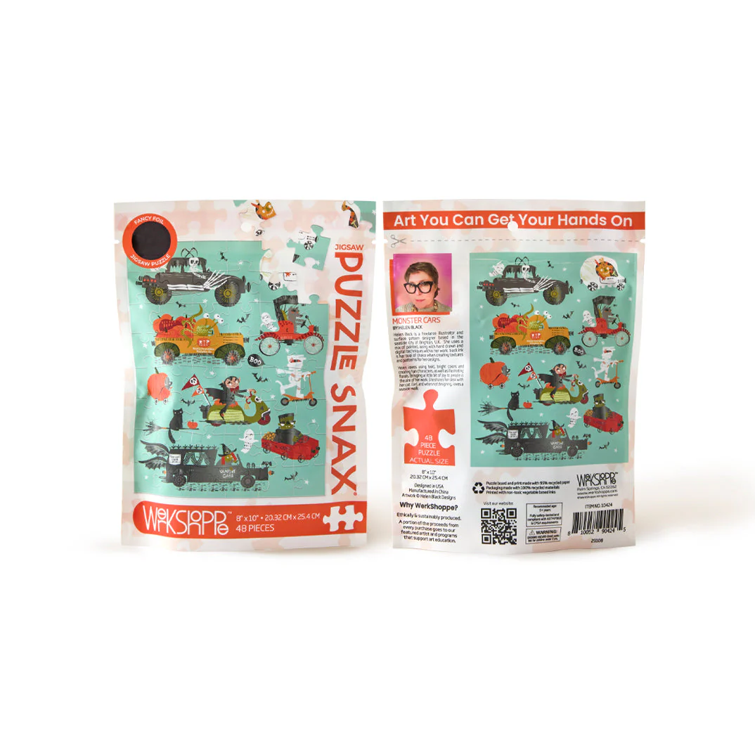 Monster Cars 48 Piece Puzzle Snax - Image 7