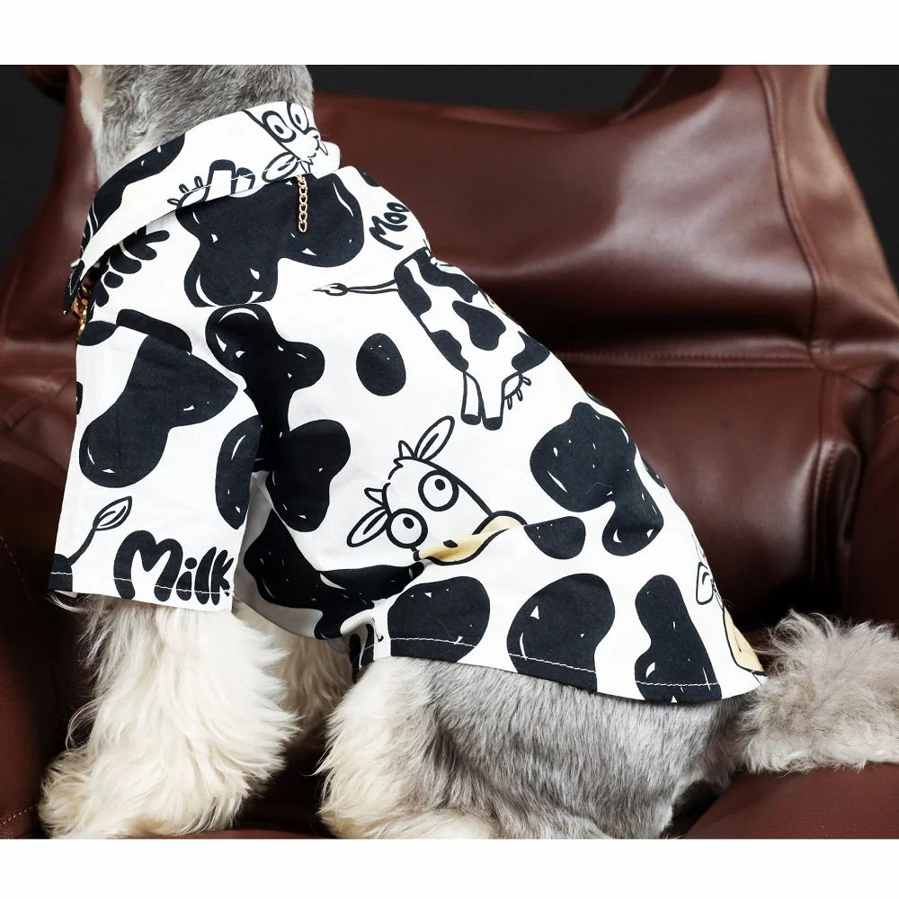 Moo-Cute Cow Shirt For Dog Pet - Image 5