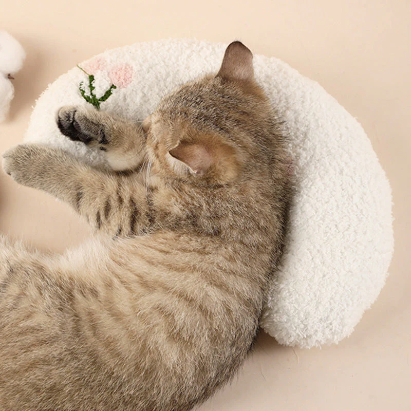 Moon Shape Pet Sleeping Pillow - Image 11
