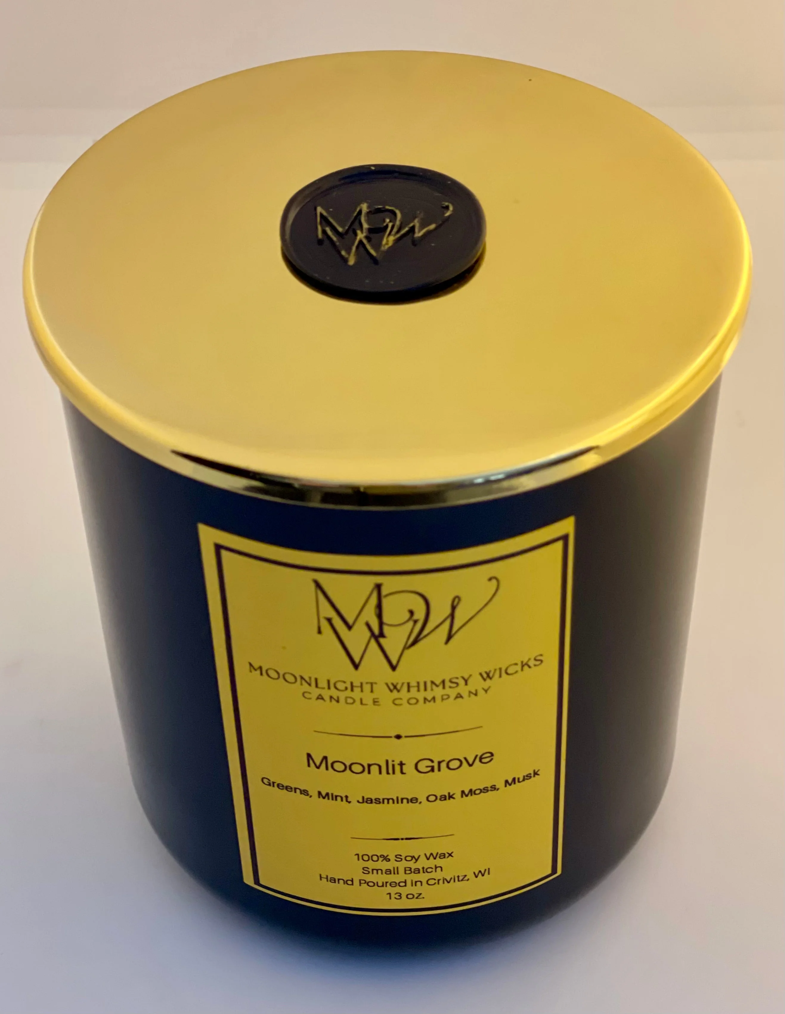 Moonlit Grove | Fragrance Inspired Luxury Soy Wax Candle - Image 8
