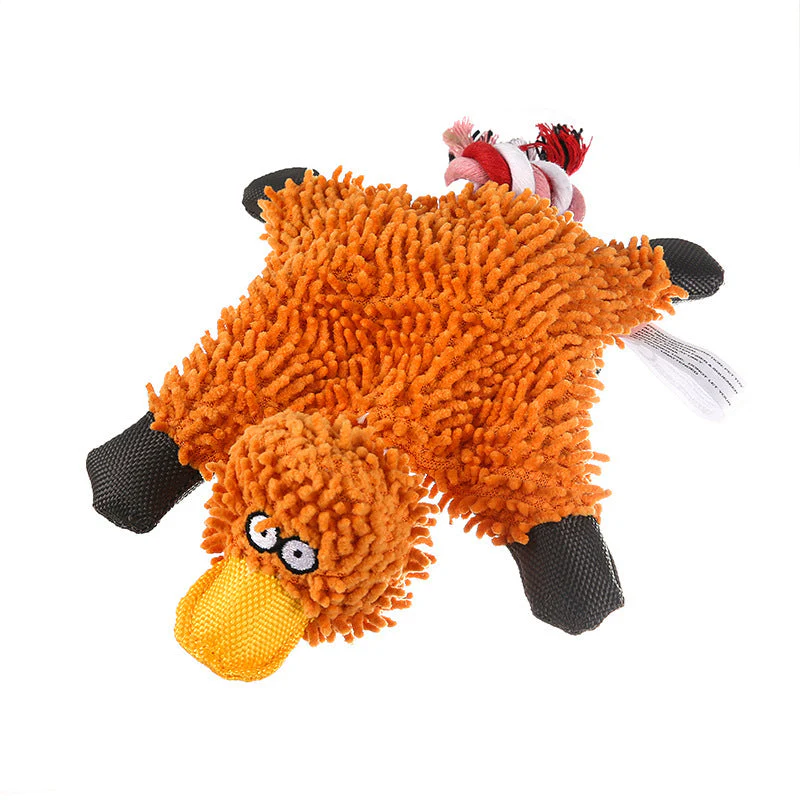 Mop Plush Pet Toy Duck Animal Dog Toys - Image 2