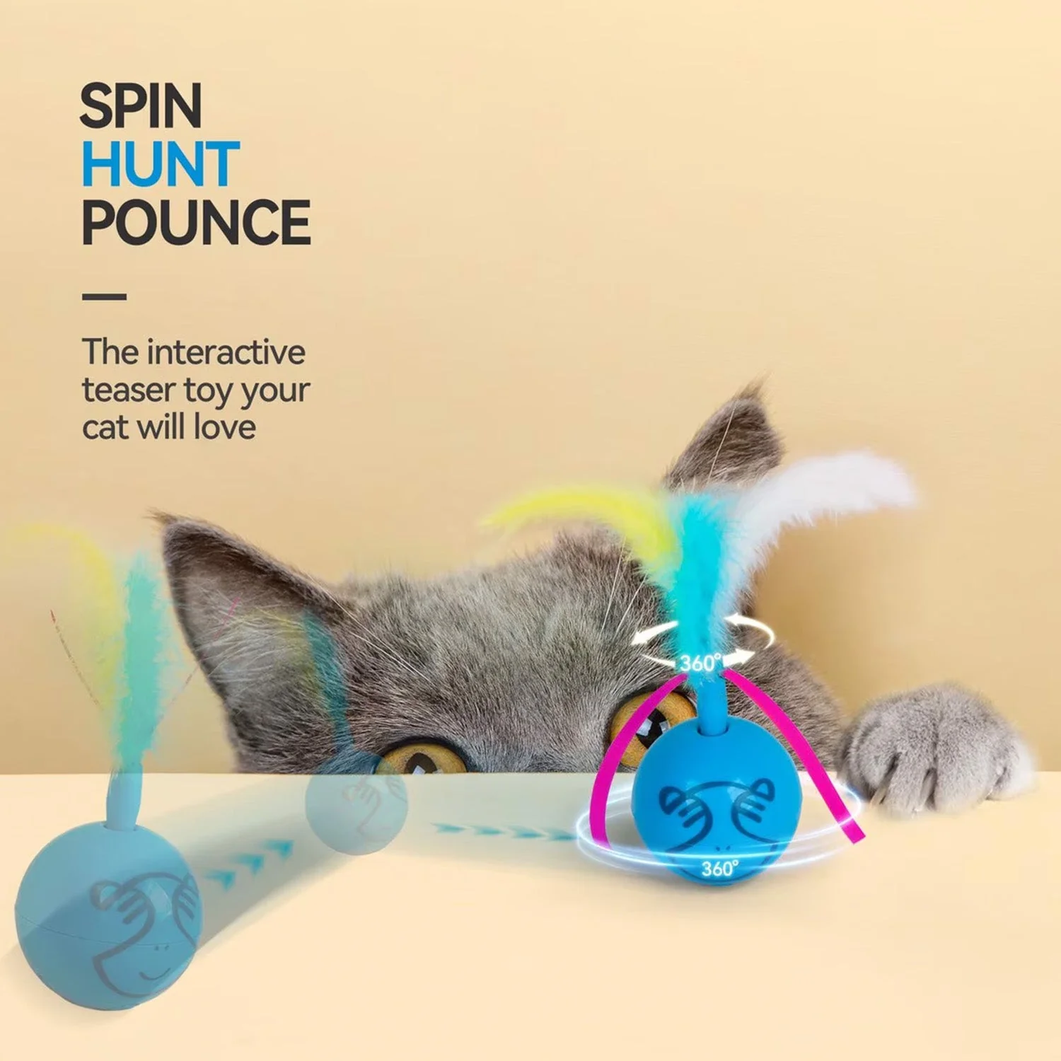 Mordern Cat - Dizzy Spinner Cat Toy - Image 5
