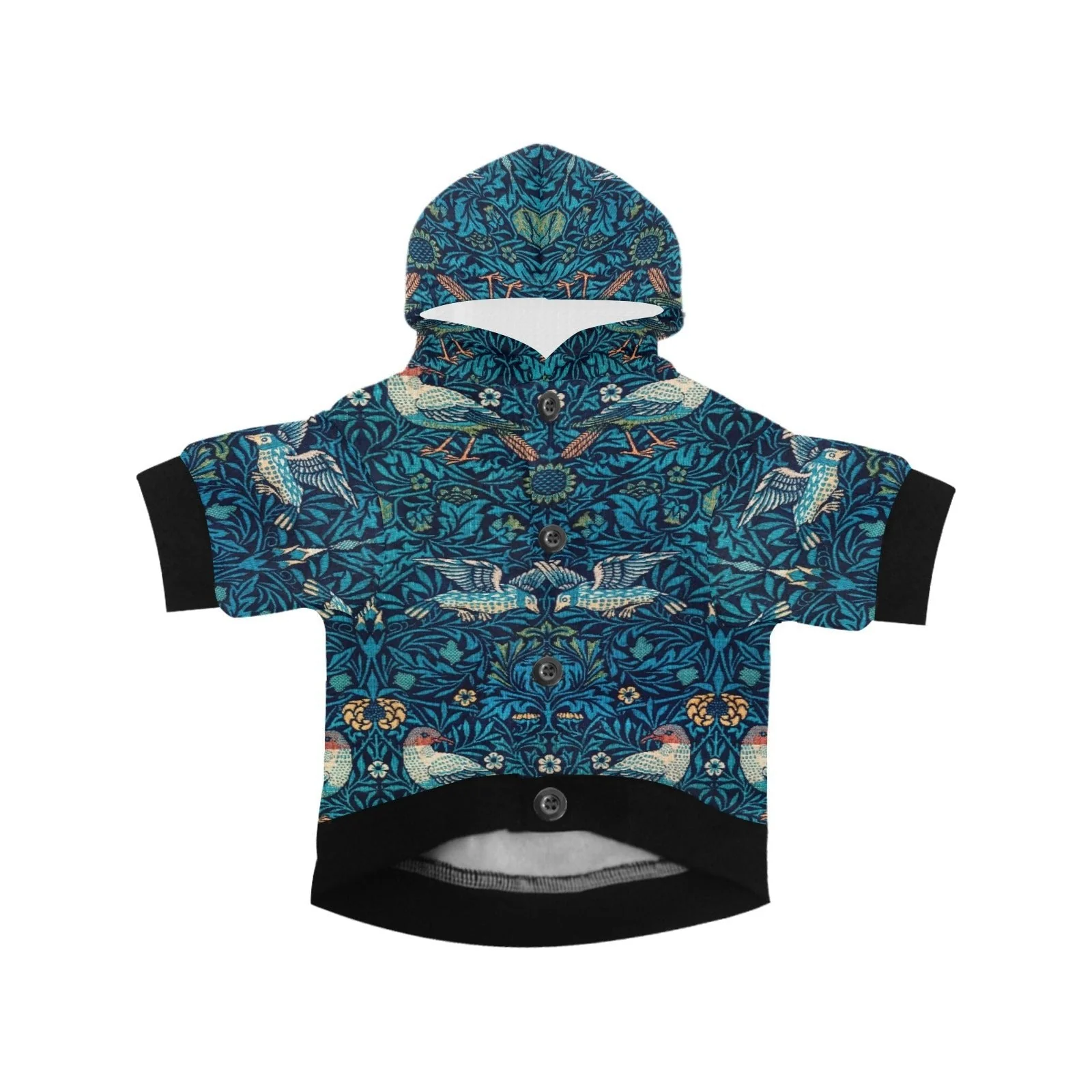 Morris Bird Button Hoodie - Image 3