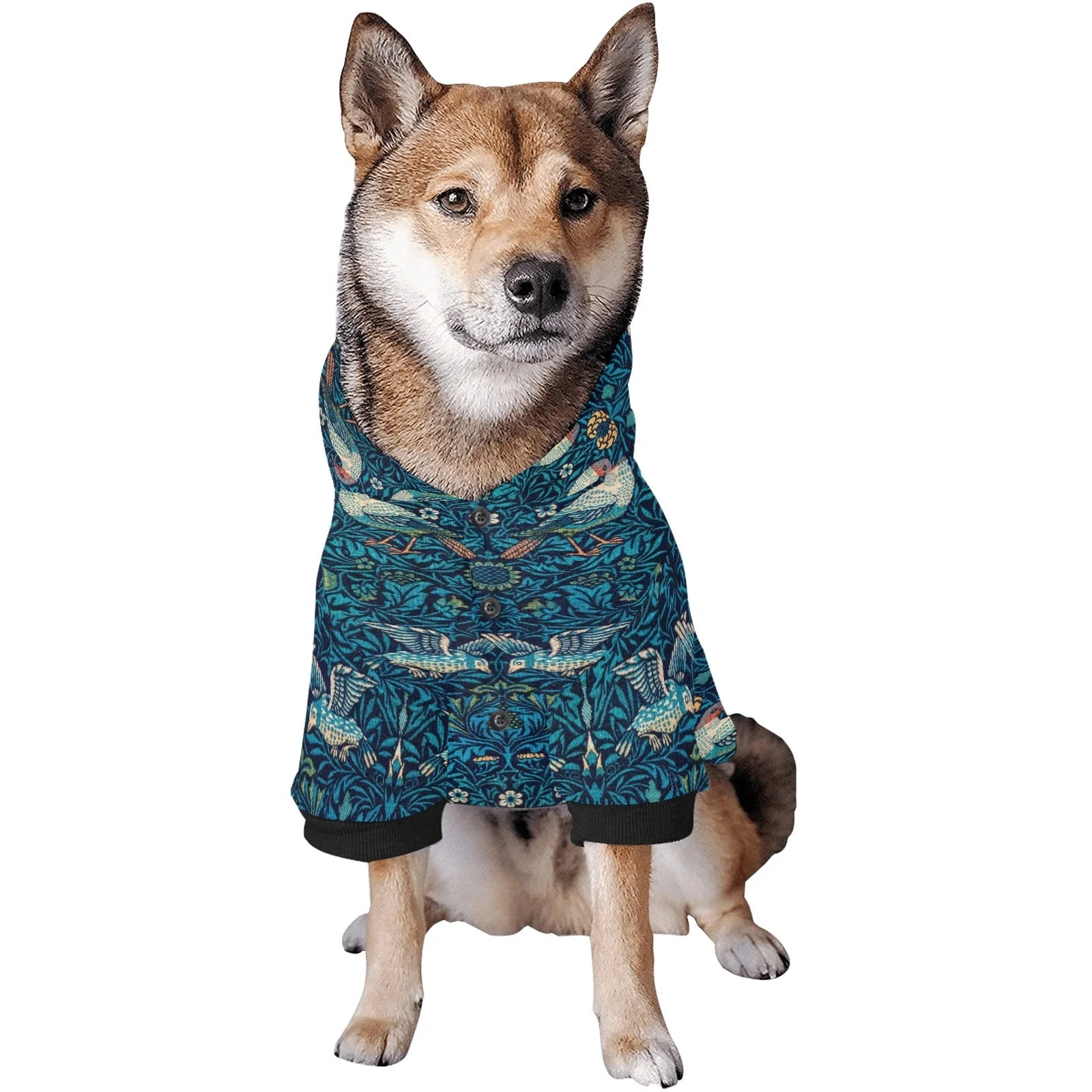 Morris Bird Button Hoodie - Image 6