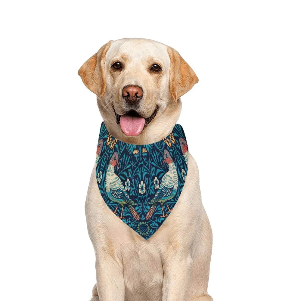 Morris Bird Double-SIded Pet Bandana - Image 4