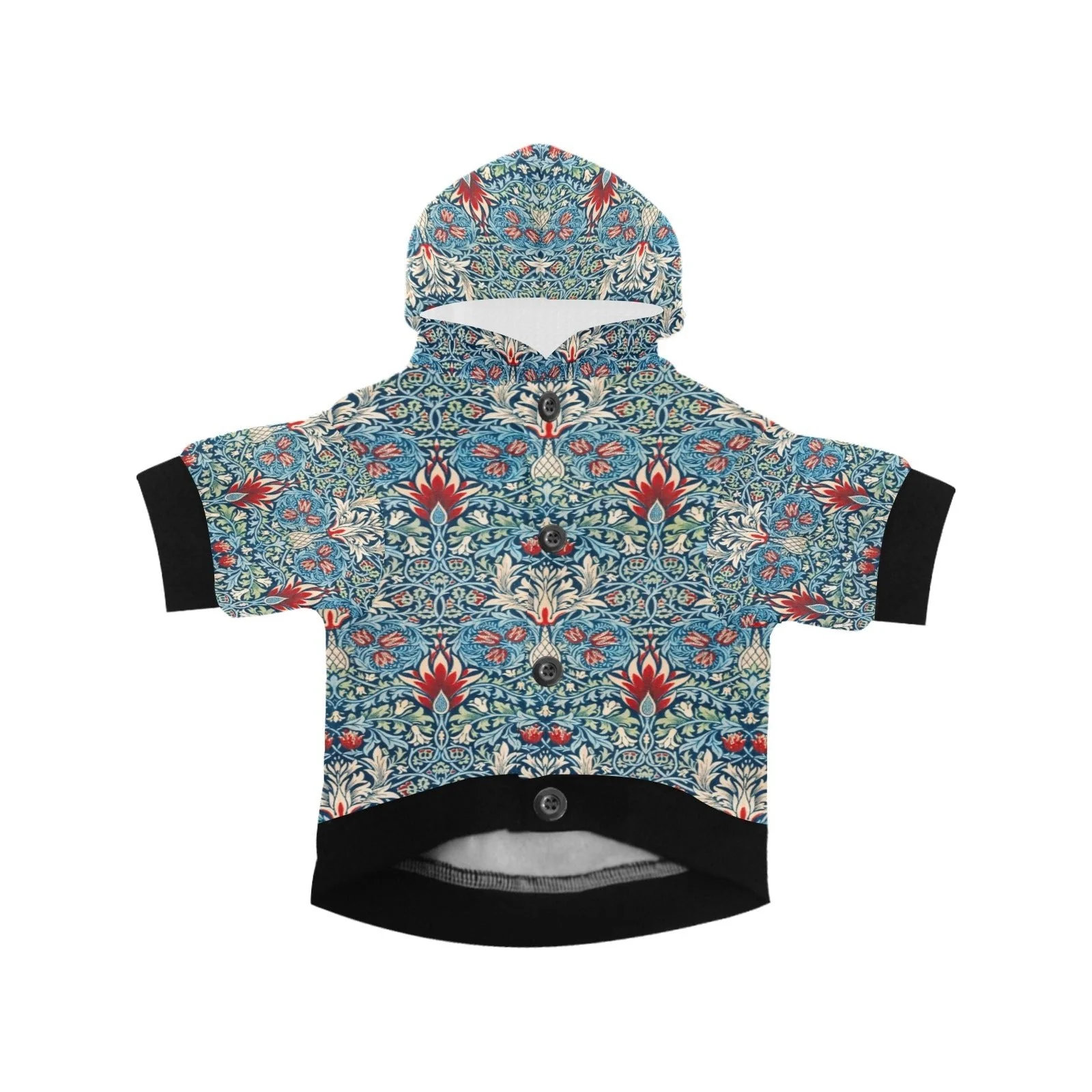 Morris Snakeshead Button Hoodie - Image 3