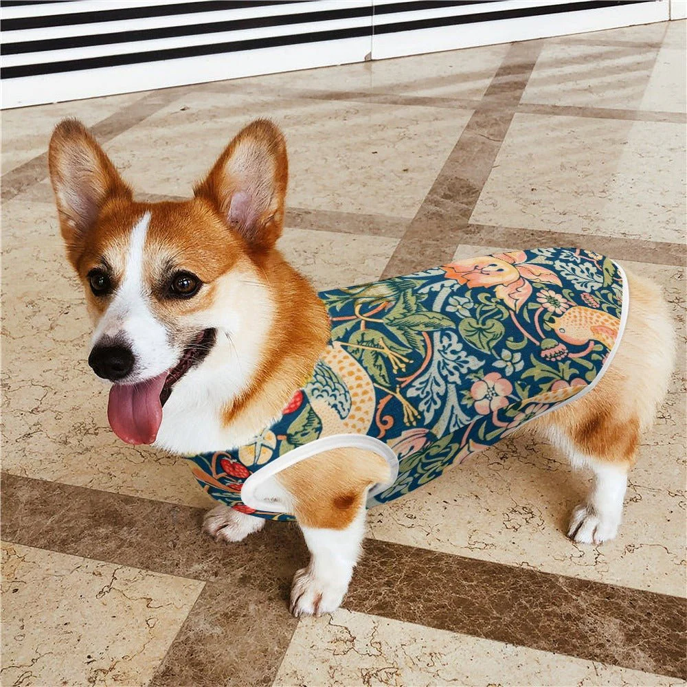 Morris Strawberry Thief Pet Vest - Image 2