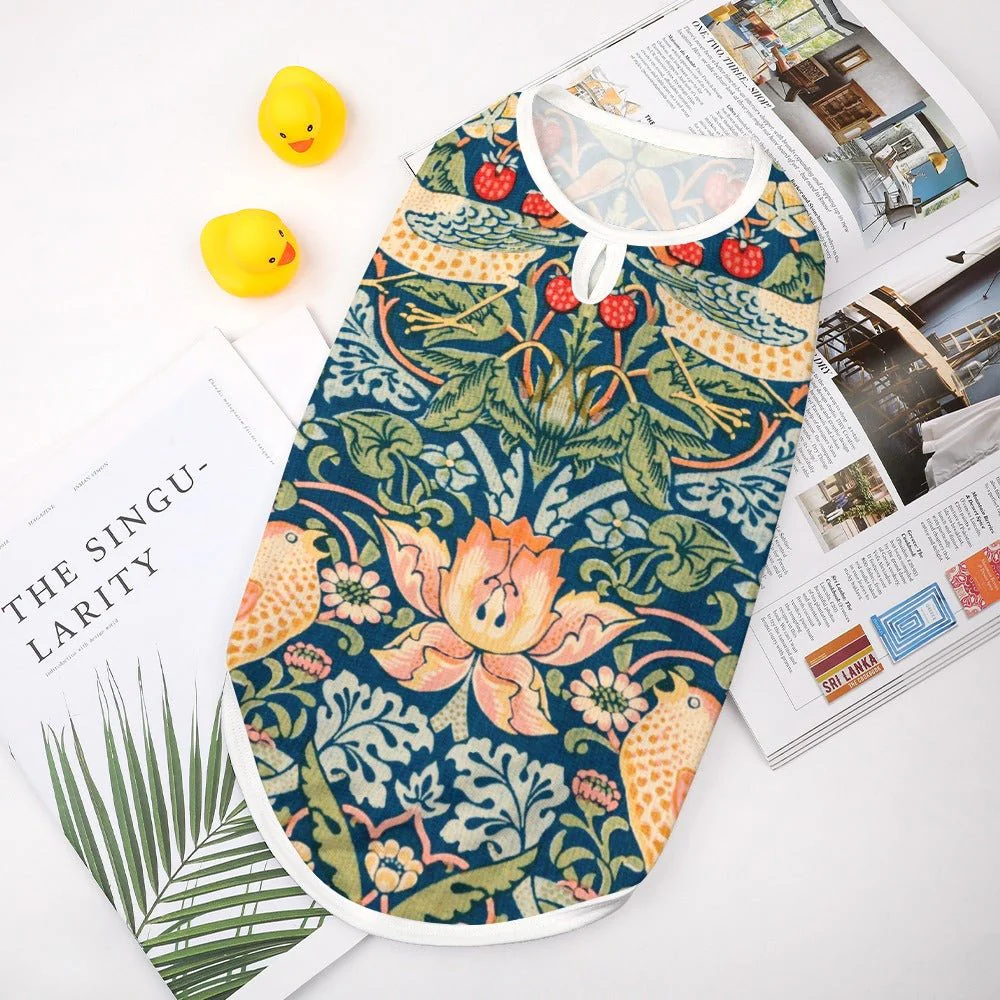 Morris Strawberry Thief Pet Vest - Image 4