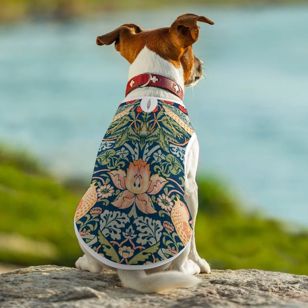 Morris Strawberry Thief Pet Vest - Image 5